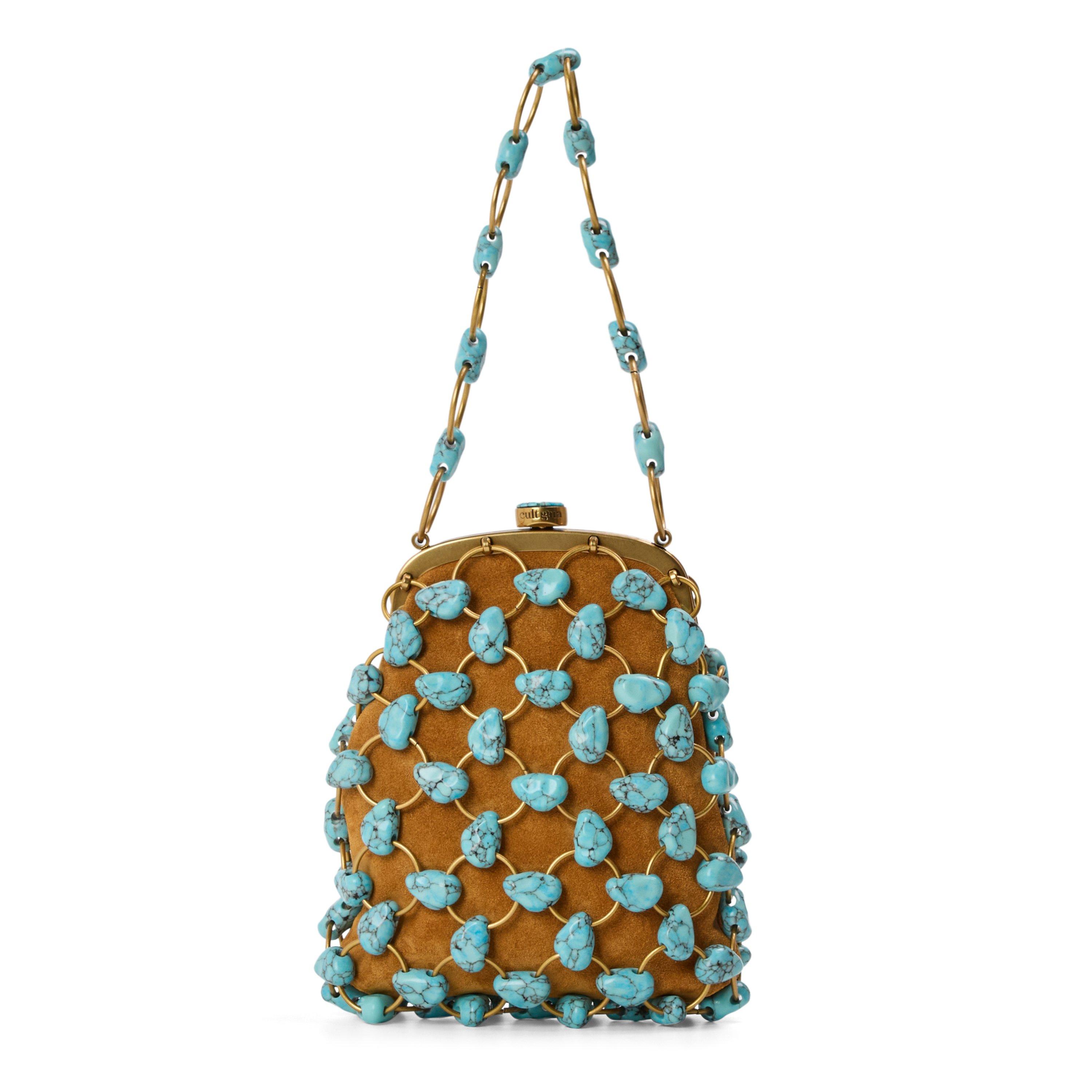 Ibiza Turquoise - Cult Gaia - Women's Top Handle Bag - 1
