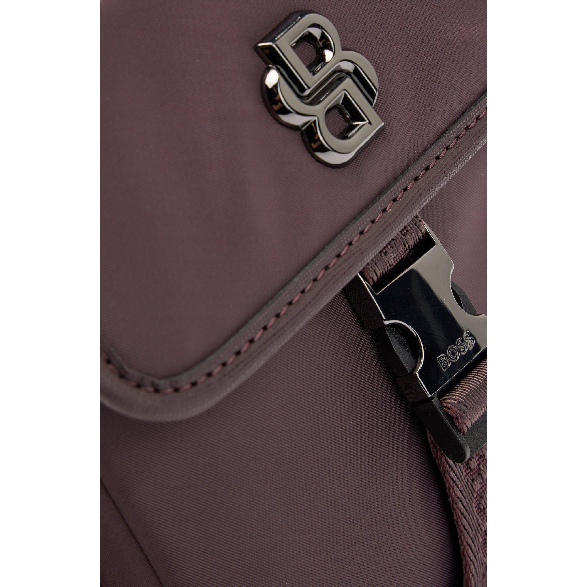 Dark Red - Boss - B Icon Tuc Envelope 10260368 0 Shoulder Bag Mens - 2