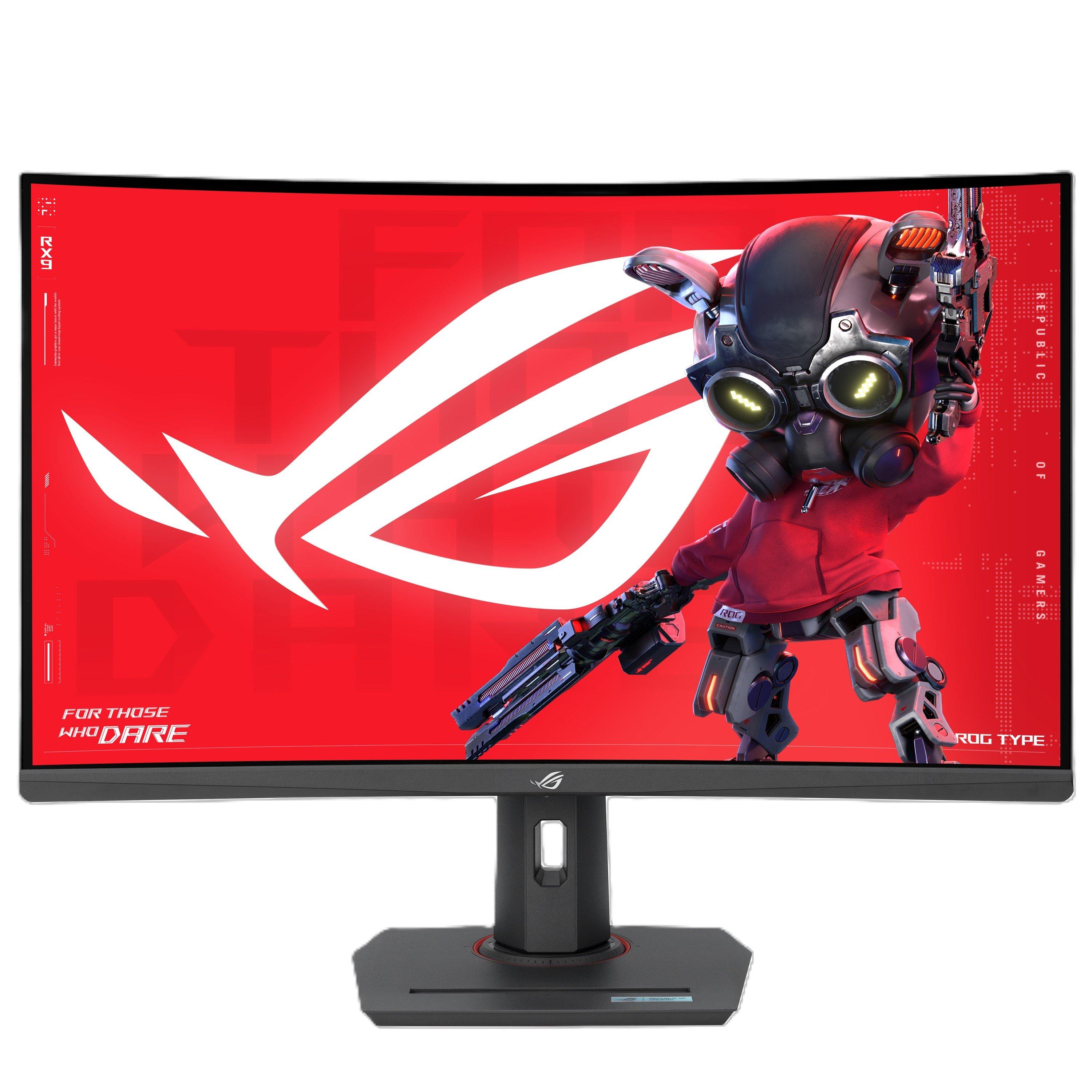 Asus  Rog Strix Xg32wcs 32 Inch 180 Hz Usb-C Curved Gaming Monitor - Black