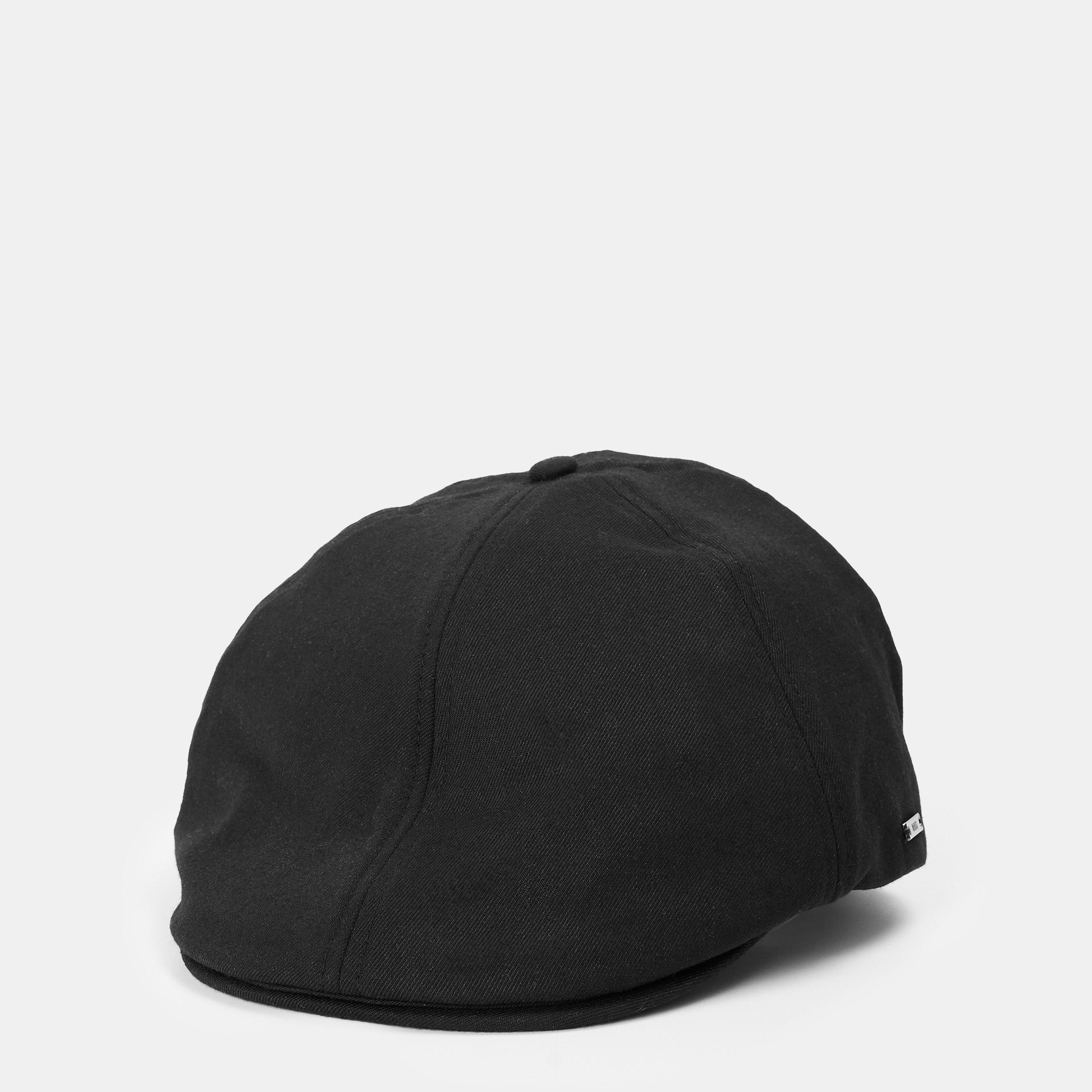 Boss Men's Trystan Wool Flat Cap - Black 001 - L/XL
