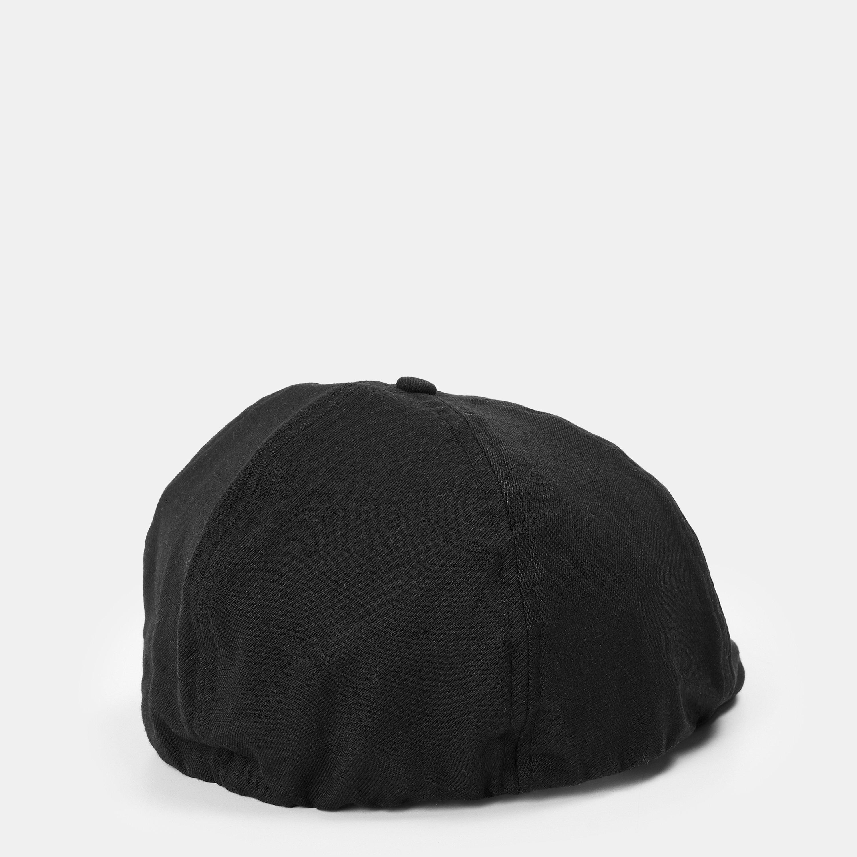 Black 001 - Boss - Men's Trystan Wool Flat Cap - 2