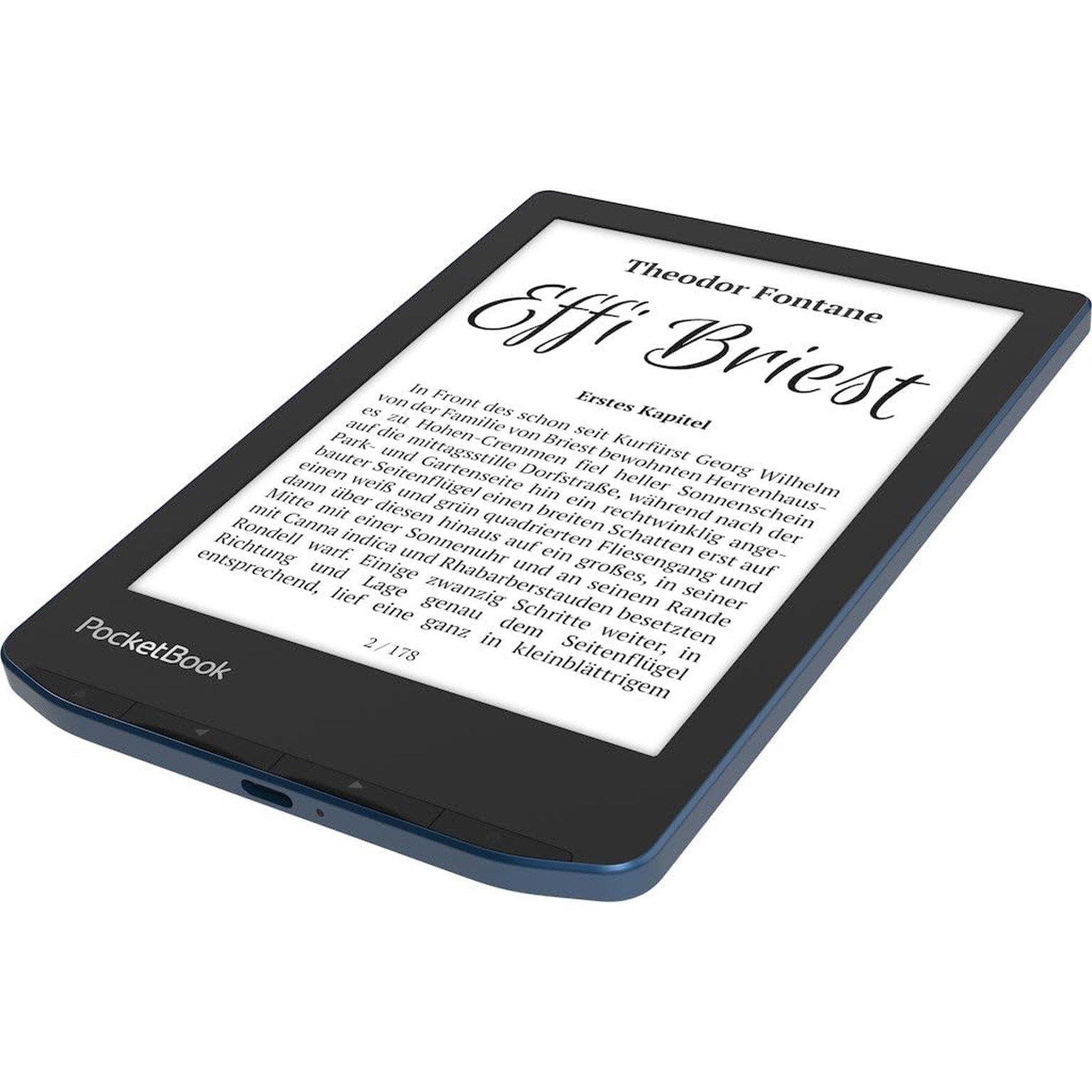 Azure - PocketBook - PocketBook Verse Pro e-book reader 16GB Wi-Fi Bluetooth - Azure - 1