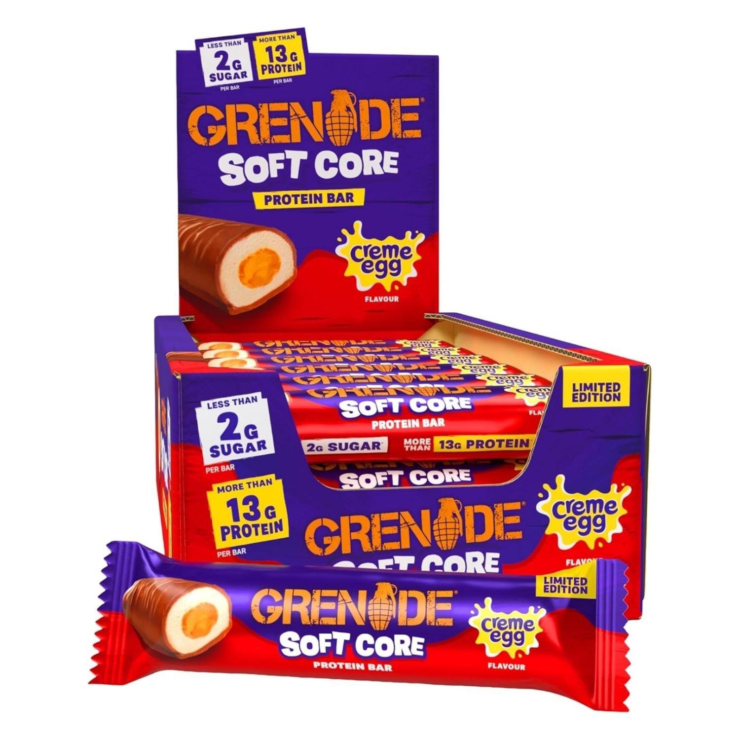 Neutral - Grenade - Grenade Soft Core Creme Egg (45g x 18)