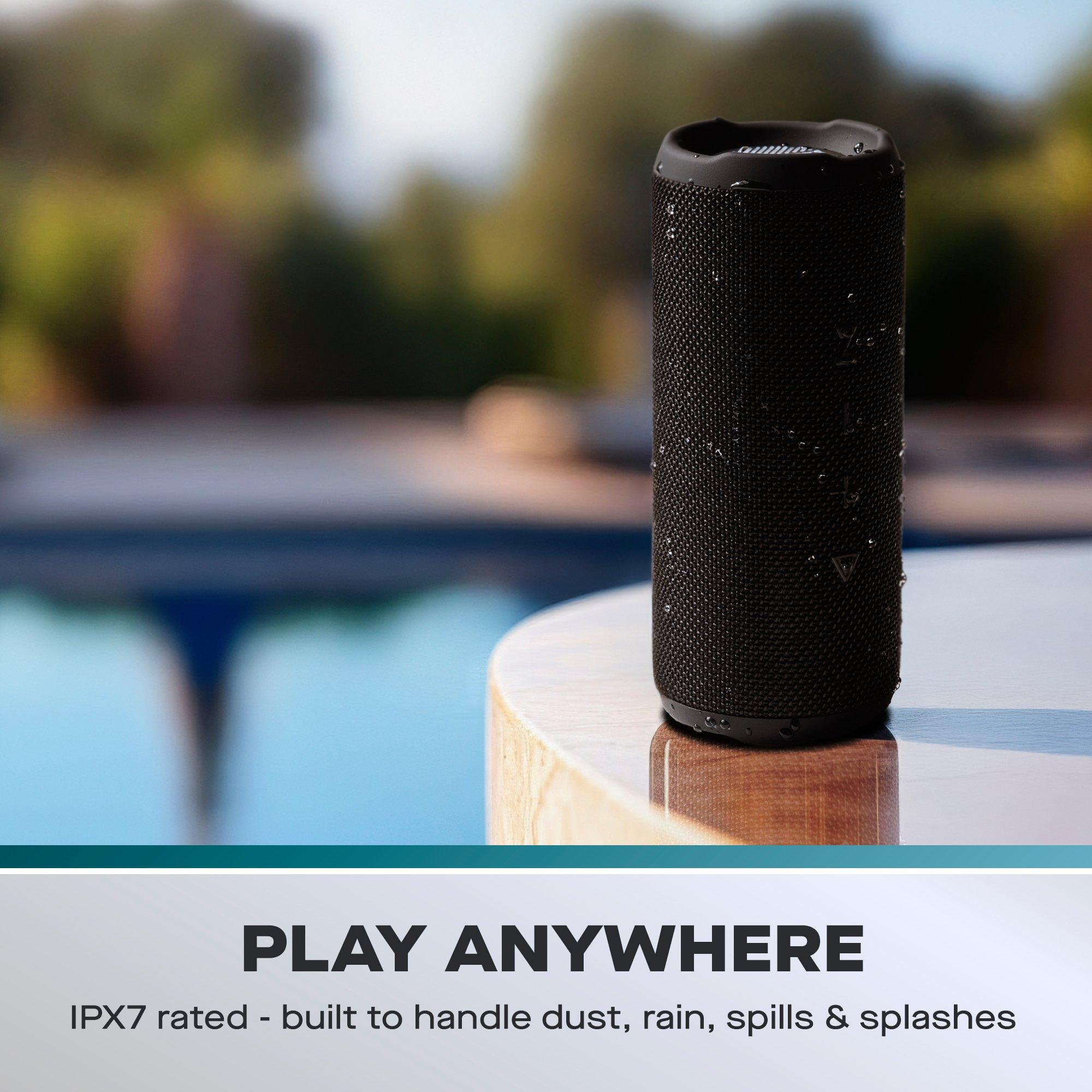 Black - Daewoo Electricals - BOOM BEATS SPLASH 30W STEREO WIRELESS SPEAKER - 5