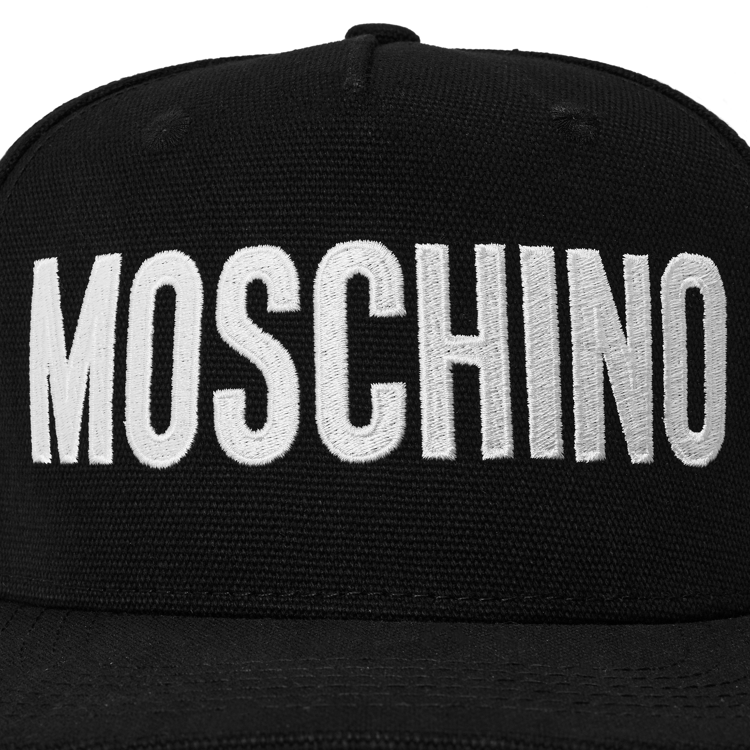Black - Moschino - Moschino Flat Hat Sn99 - 3