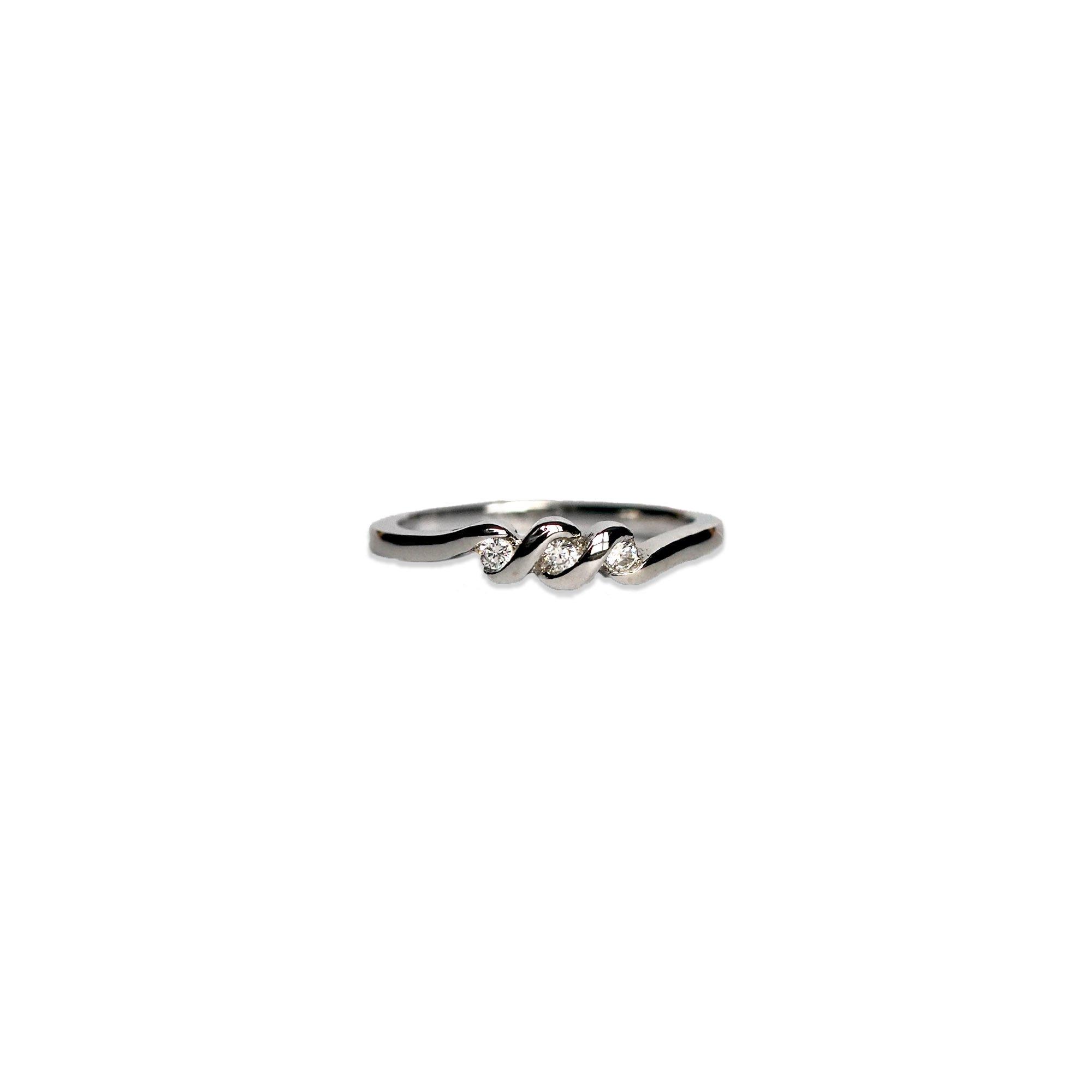 Espree Women's Sterling Cz Ring Silver - O