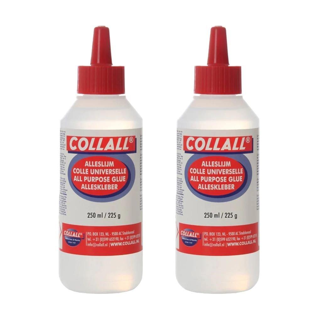 Clear - Crafters Companion - Collall All Purpose Transparent Glue 250ml - 2pk