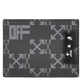 Off White Monogram Cardholder