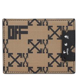 Off White Monogram Cardholder