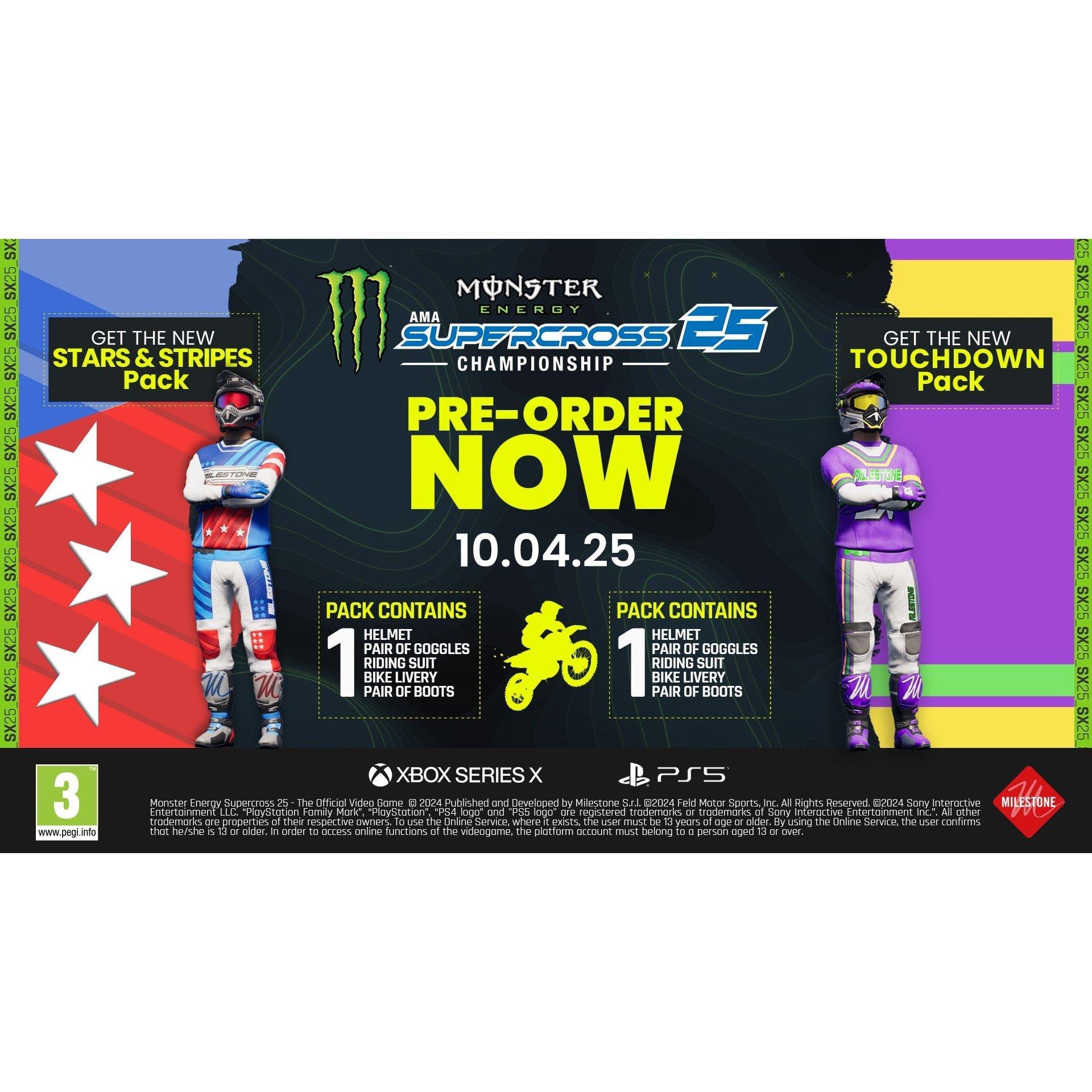 PS5 - Plaion - Monster Energy Supercross 25 – The Official Videogame - 2