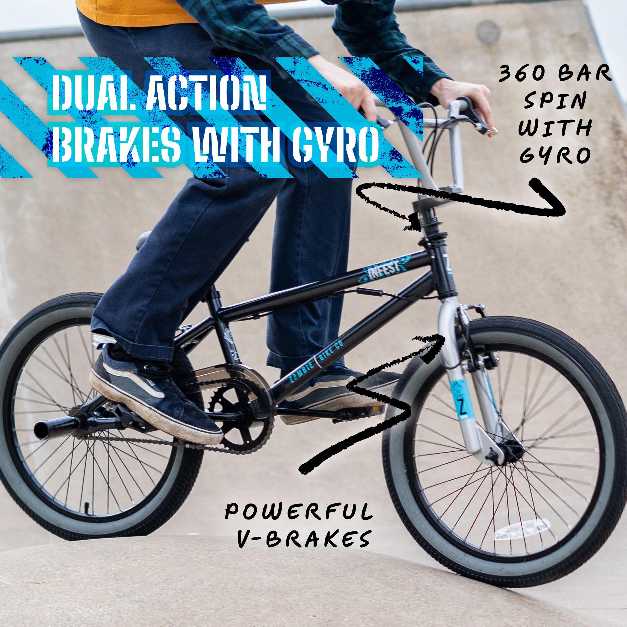 Black - Zombie - Zombie Infest BMX Bike - 2