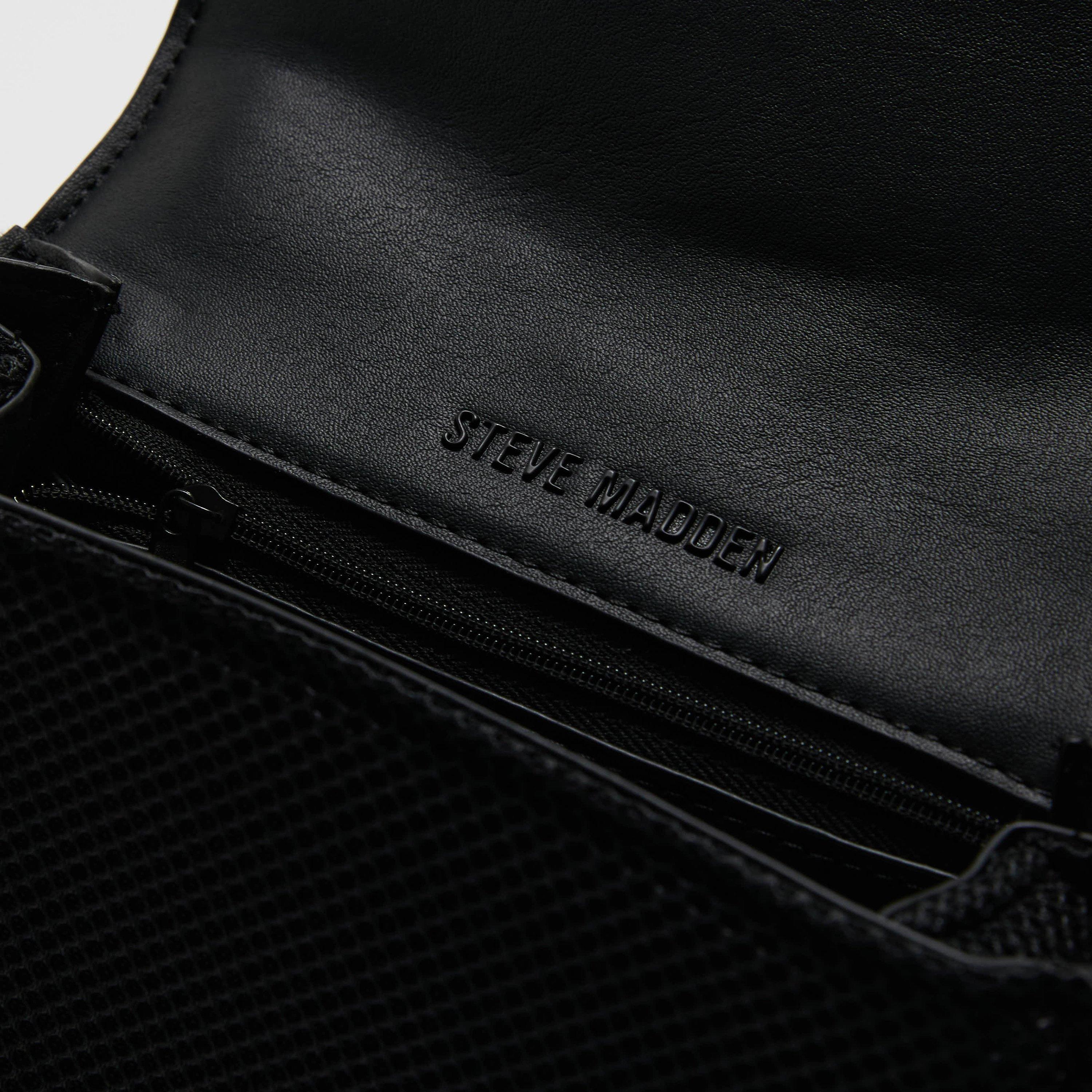 Black/Silver - Steve Madden - Women's Bdiego Top Handle Bag - 4