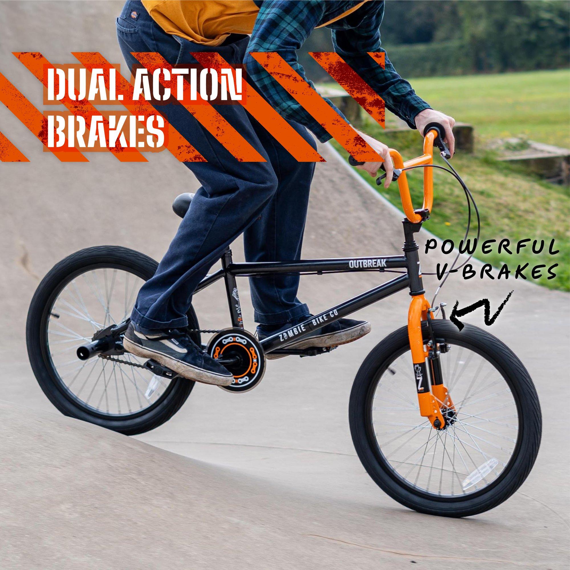 Grey - Zombie - Zombie Outbreak BMX Bike - 2