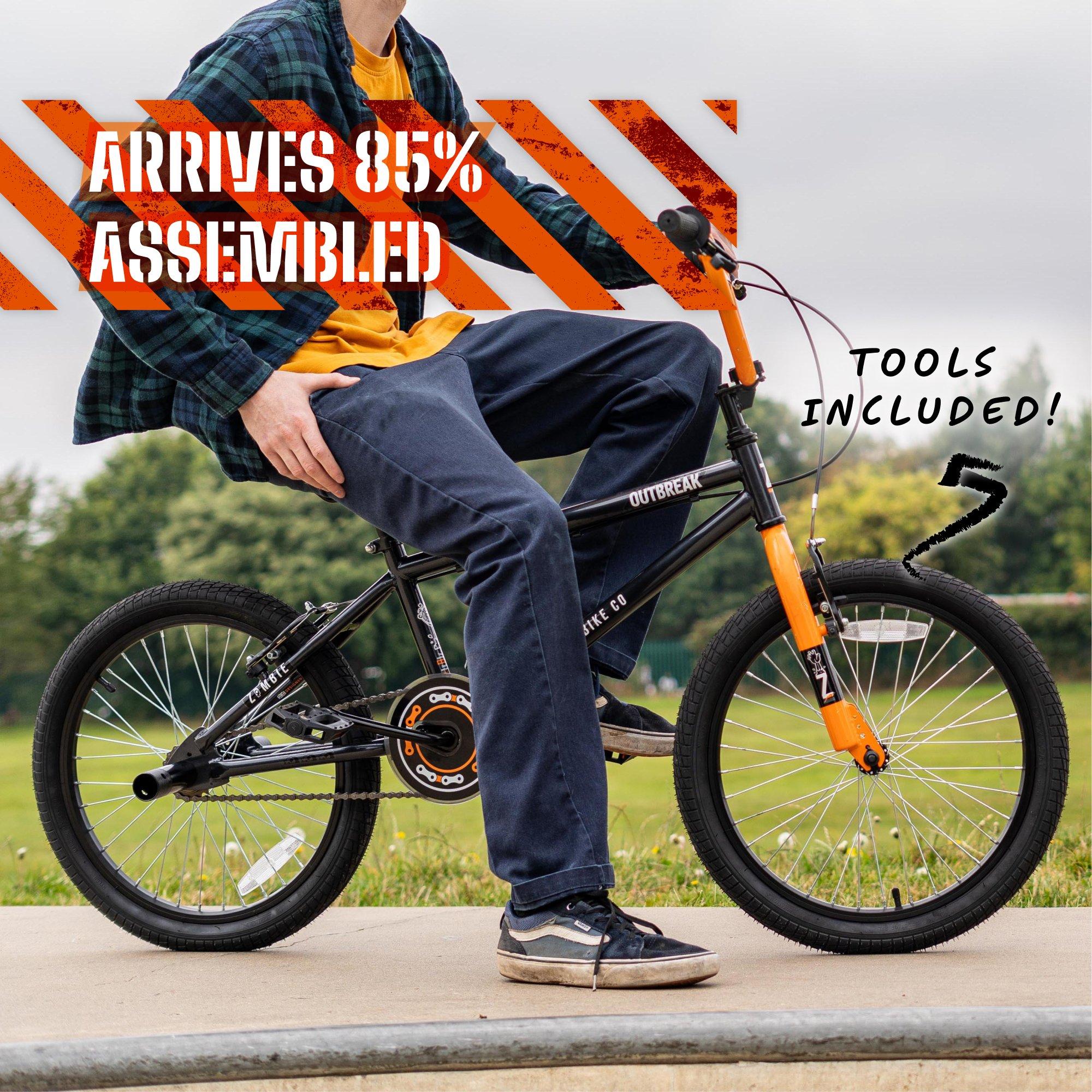 Grey - Zombie - Zombie Outbreak BMX Bike - 6