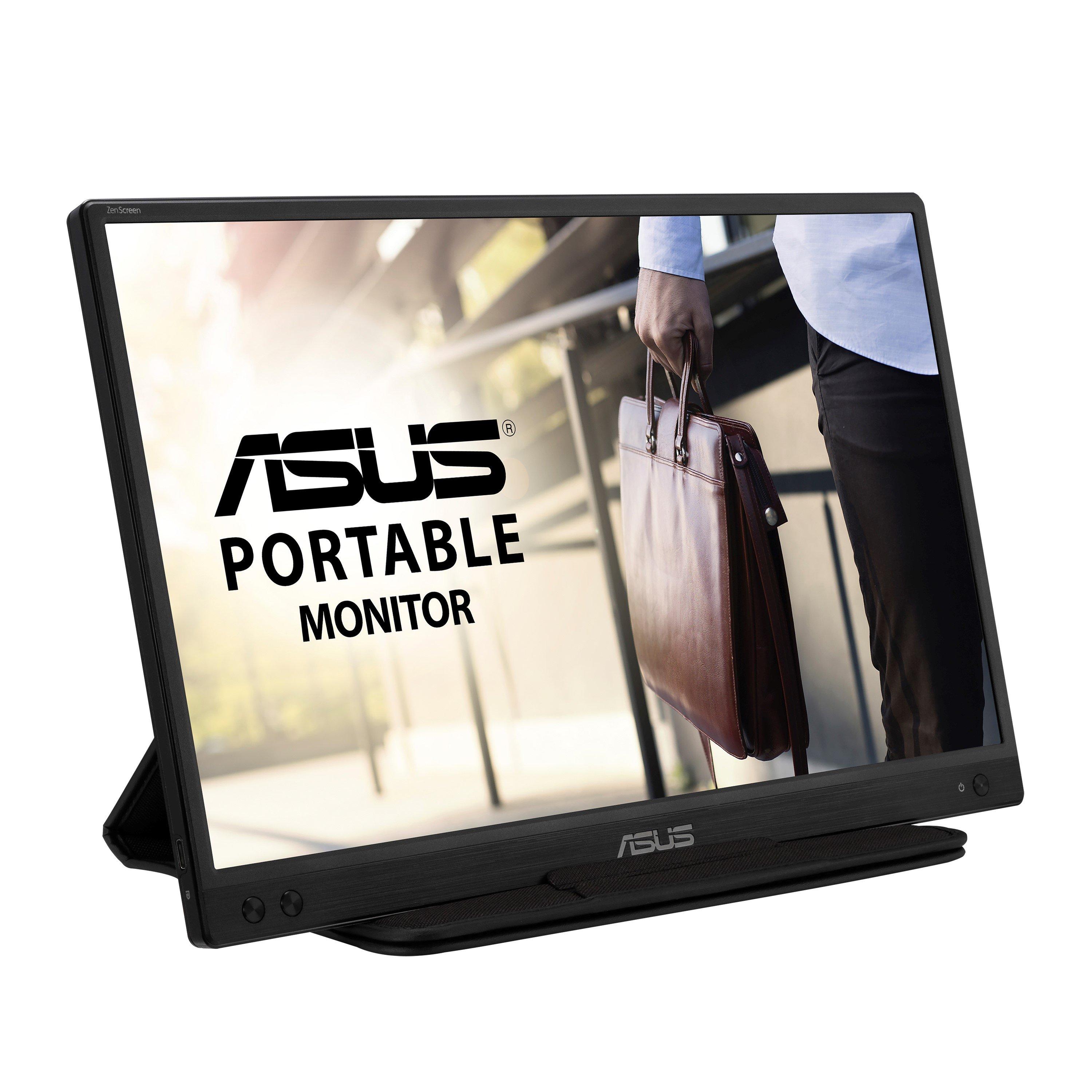 Black - ASUS - ZenScreen MB166C 15.6 inch Portable USB-C Monitor - 3
