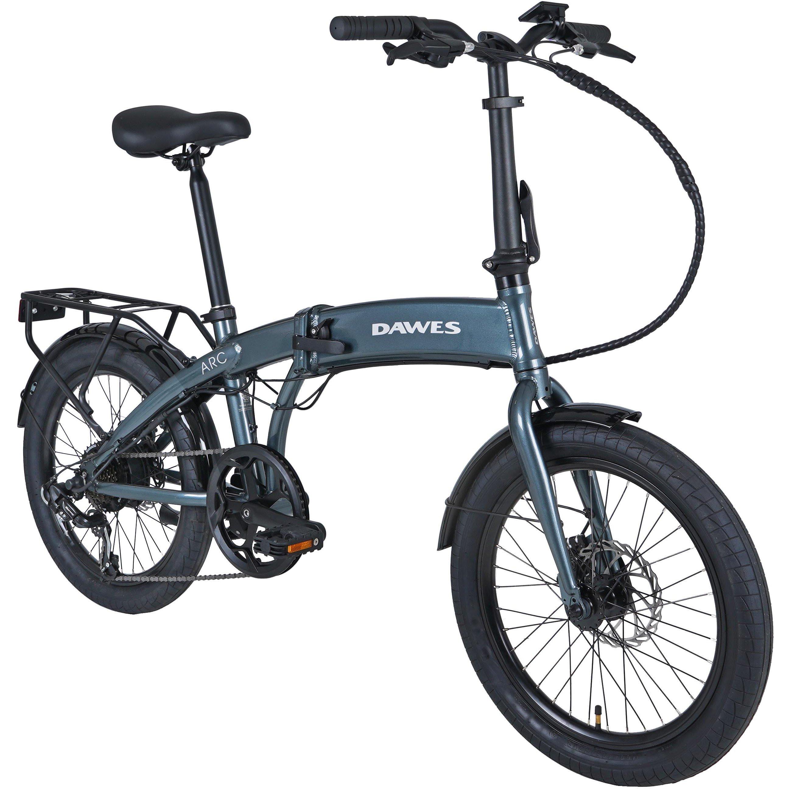Grey - Dawes - Dawes Arc Electric Folding Bike - 2