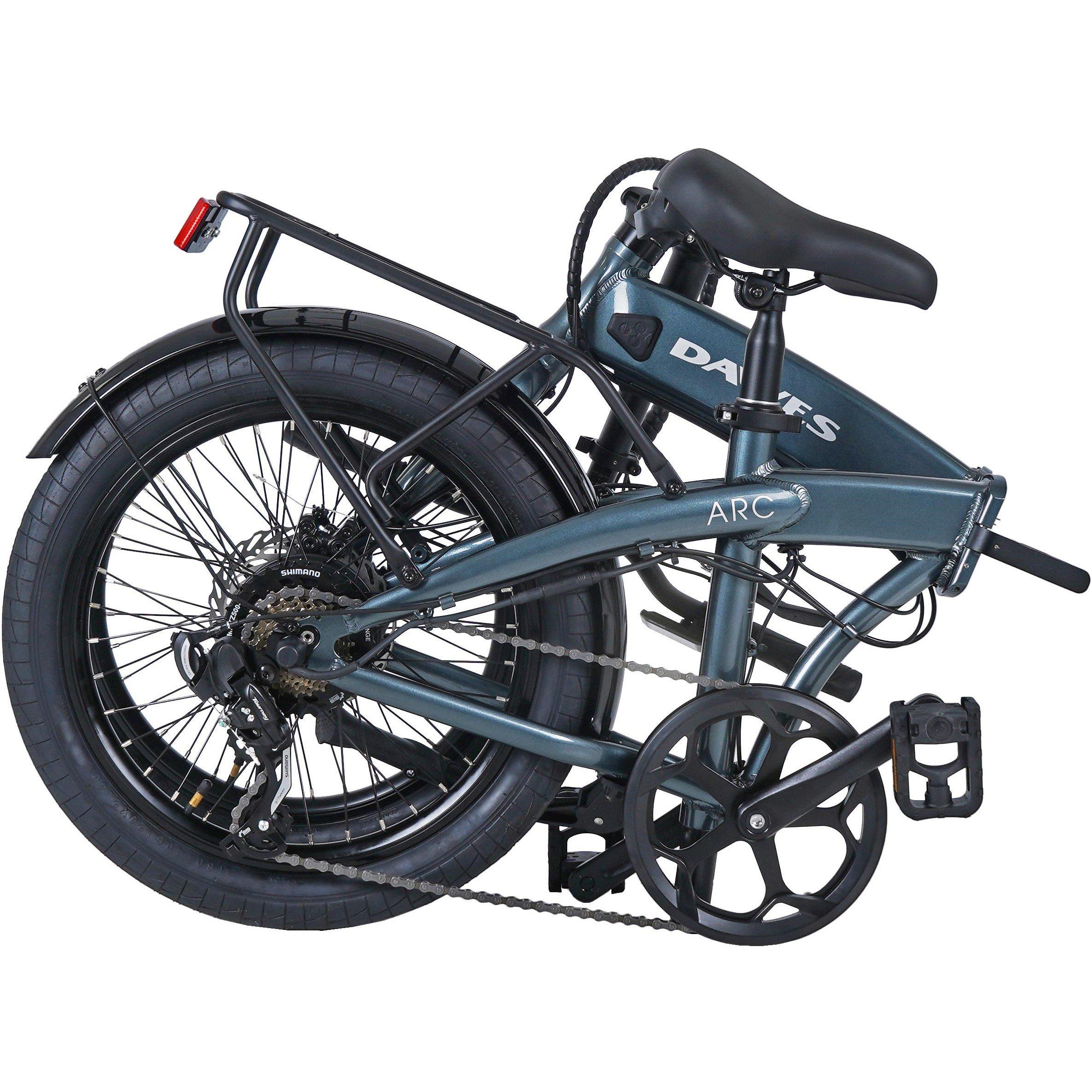 Grey - Dawes - Dawes Arc Electric Folding Bike - 3