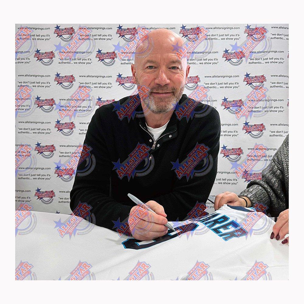 White - AllStarSignings Ltd - Alan Shearer signed & framed England Euro 96 shirt - 2