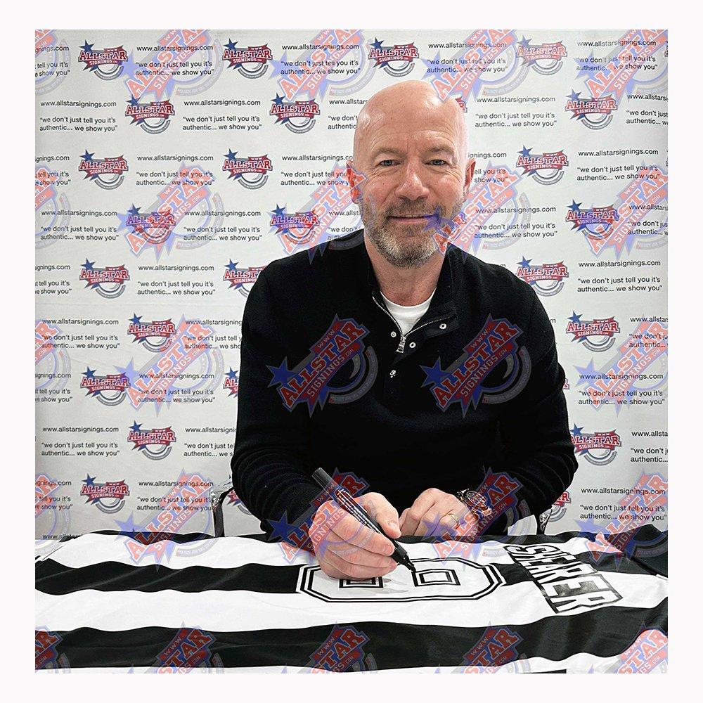 Black - AllStarSignings Ltd - Alan Shearer signed & framed Newcastle United offi - 2