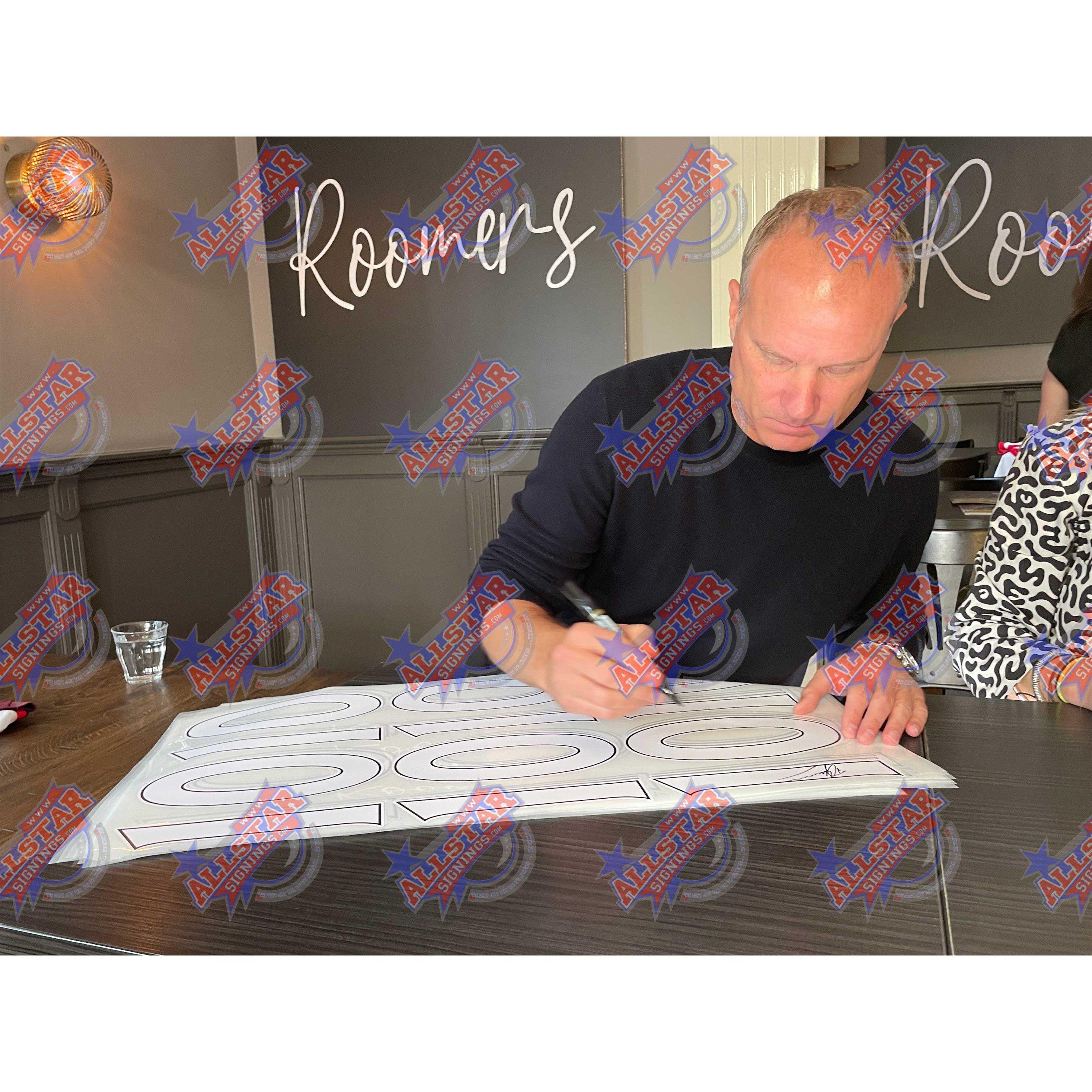 Red - AllStarSignings Ltd - Dennis Bergkamp signed & framed Arsenal shirt - 2