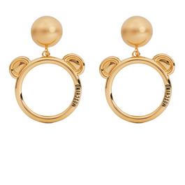 Moschino Teddy Clip Earrings