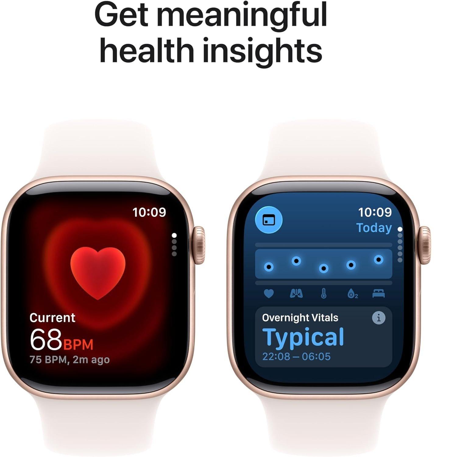 Rose Gold - Apple - Watch Series 11 GPS 42mm Aluminium Sport Band M/L - 4