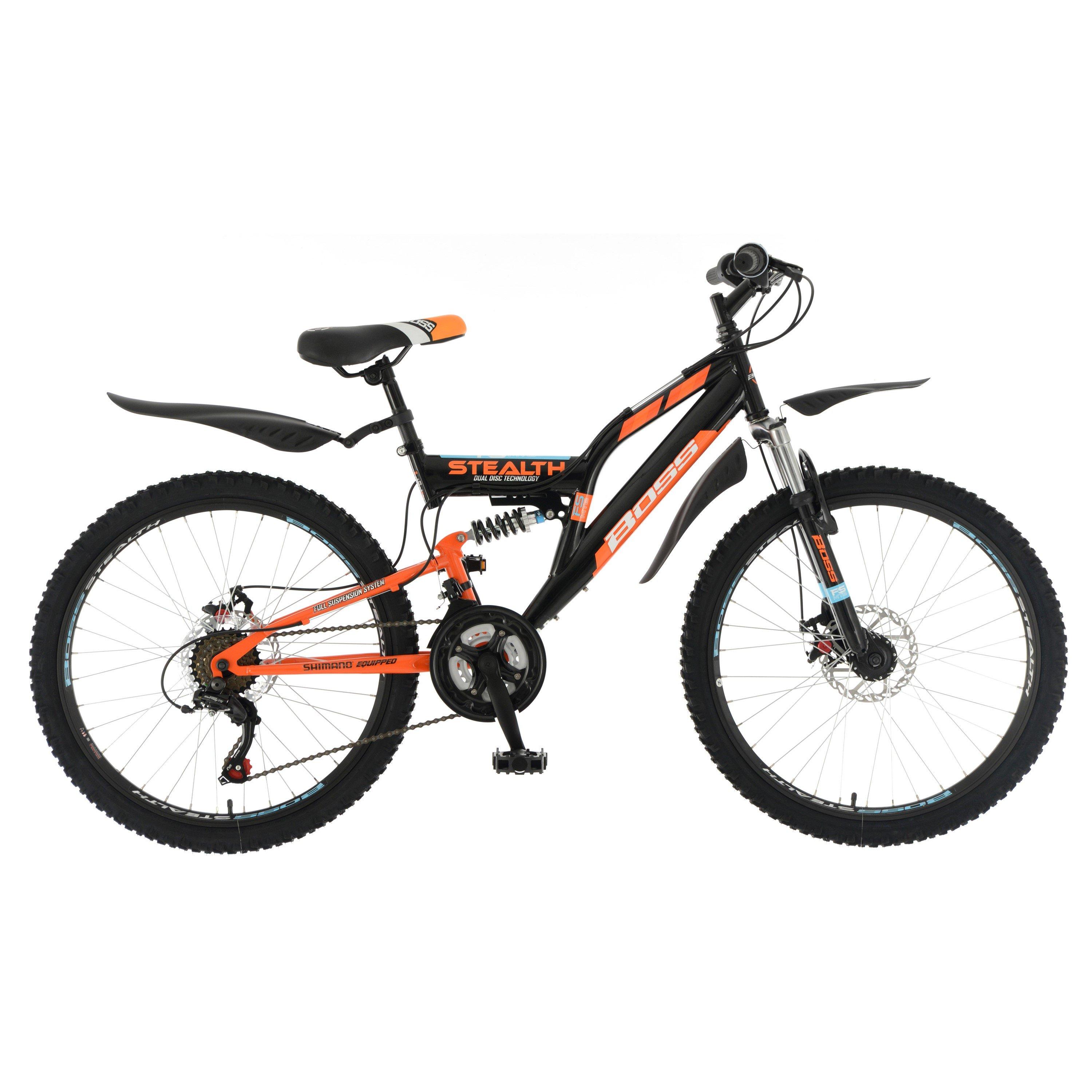 Black - Boss - Boss Stealth 24 Mountain Bike - 1