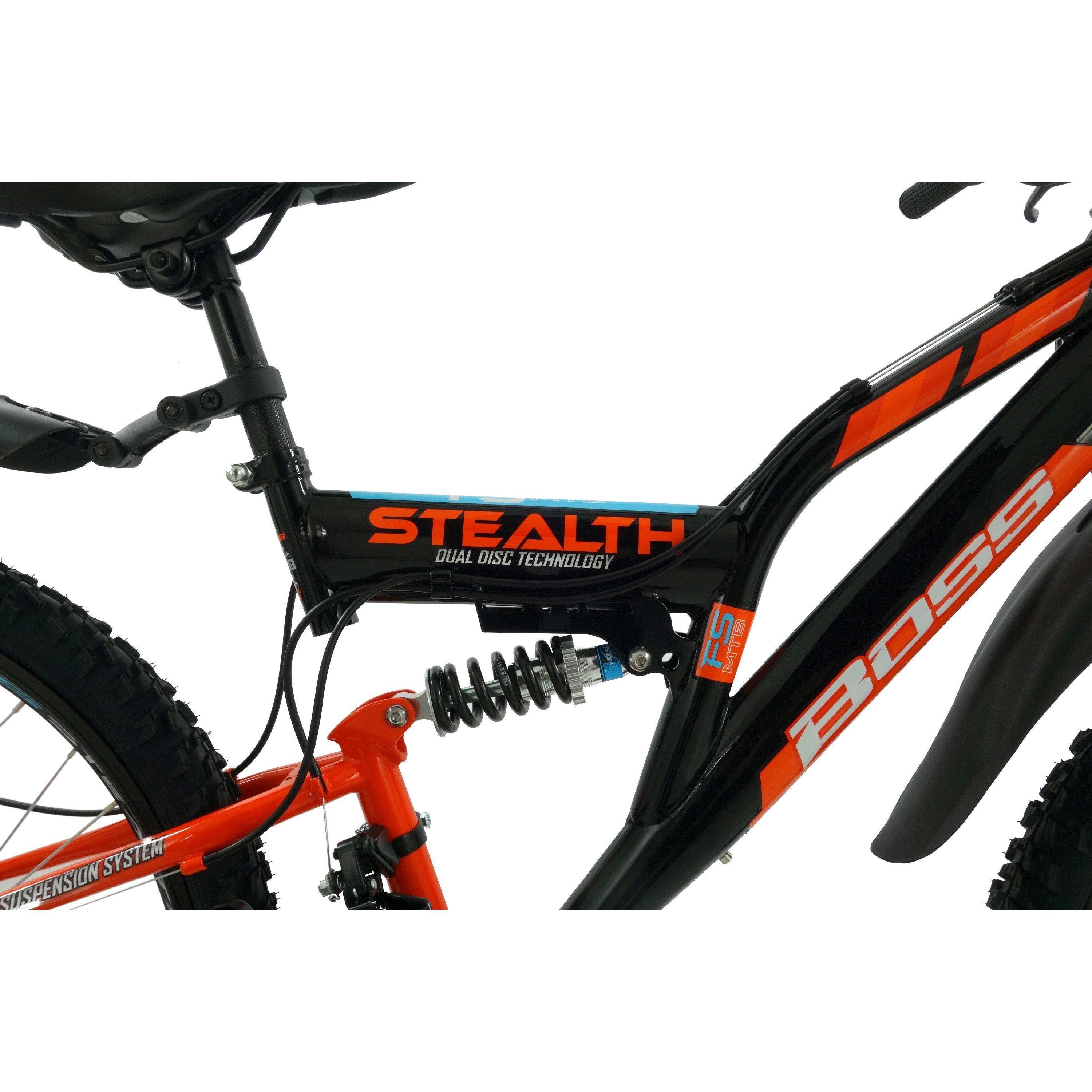 Black - Boss - Boss Stealth 24 Mountain Bike - 2