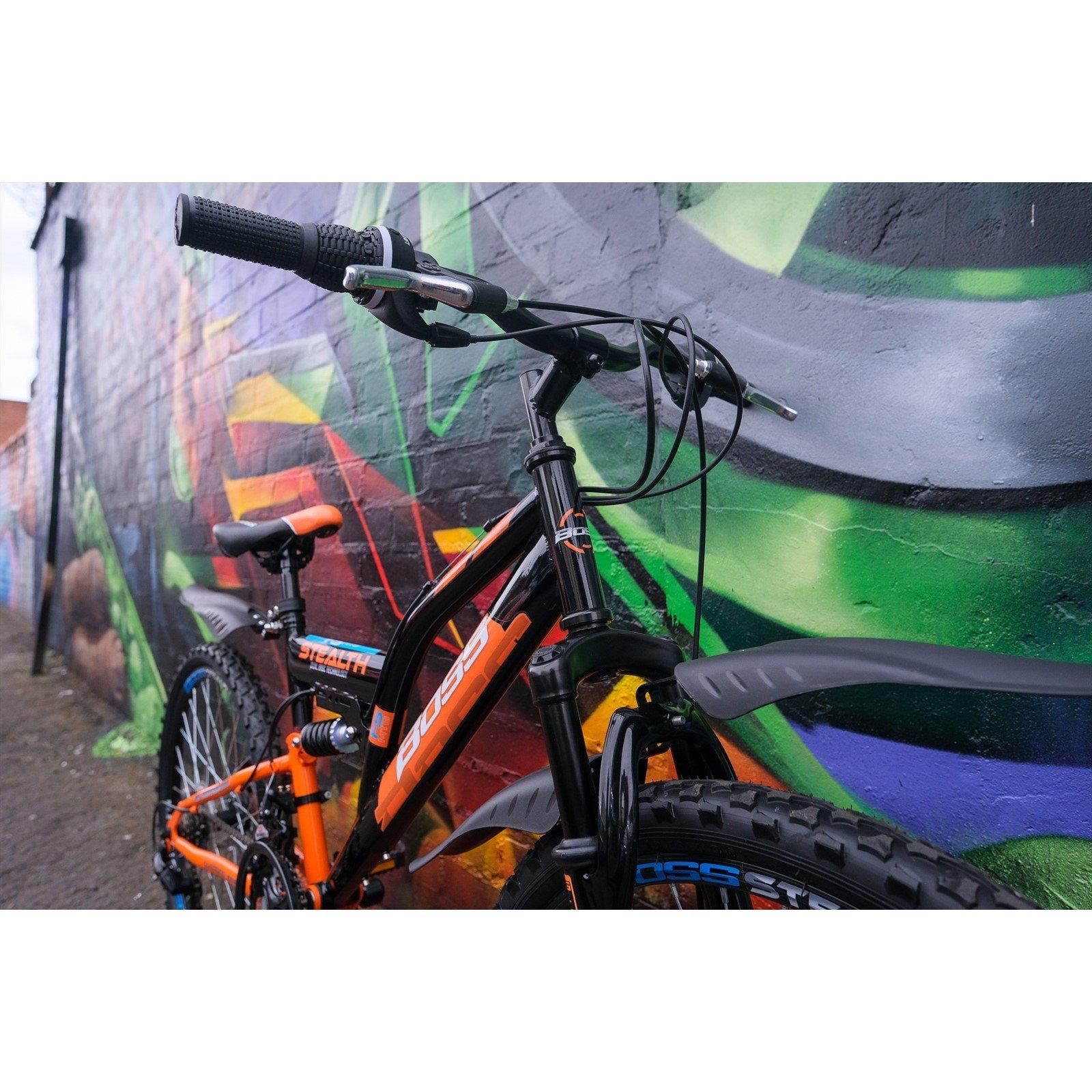 Black - Boss Bikes - Boss Stealth 24 Mountain Bike - 7