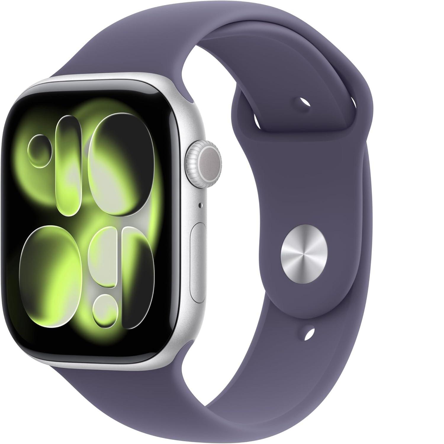 Apple  Watch Series 11 Gps 46Mm Aluminium Sport Band S/M - Purple Fog - 46mm S/M
