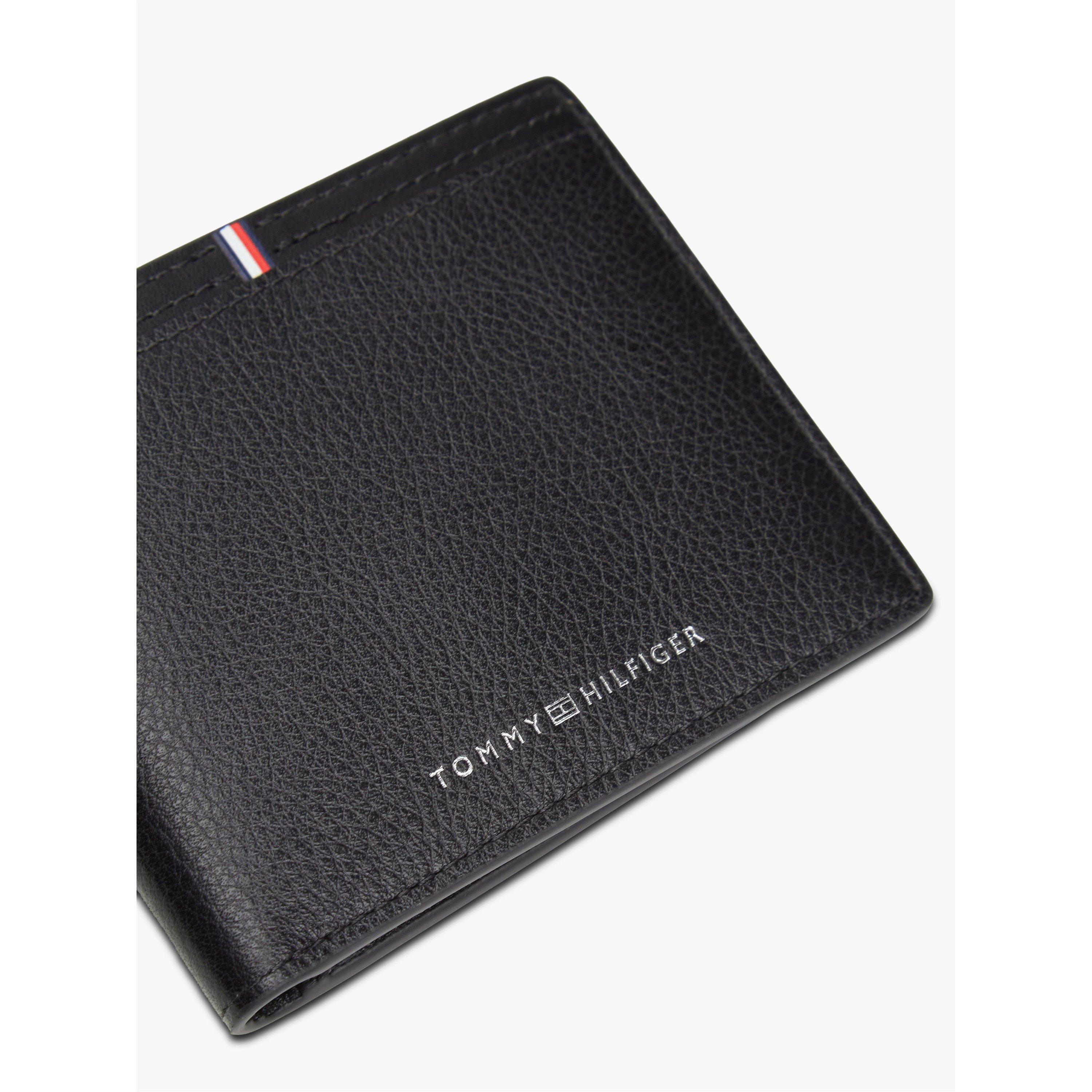 Black - Tommy Hilfiger - Corp Bifold Leather Wallet - 3