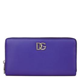 Dolce and Gabbana Logo Zip Purse