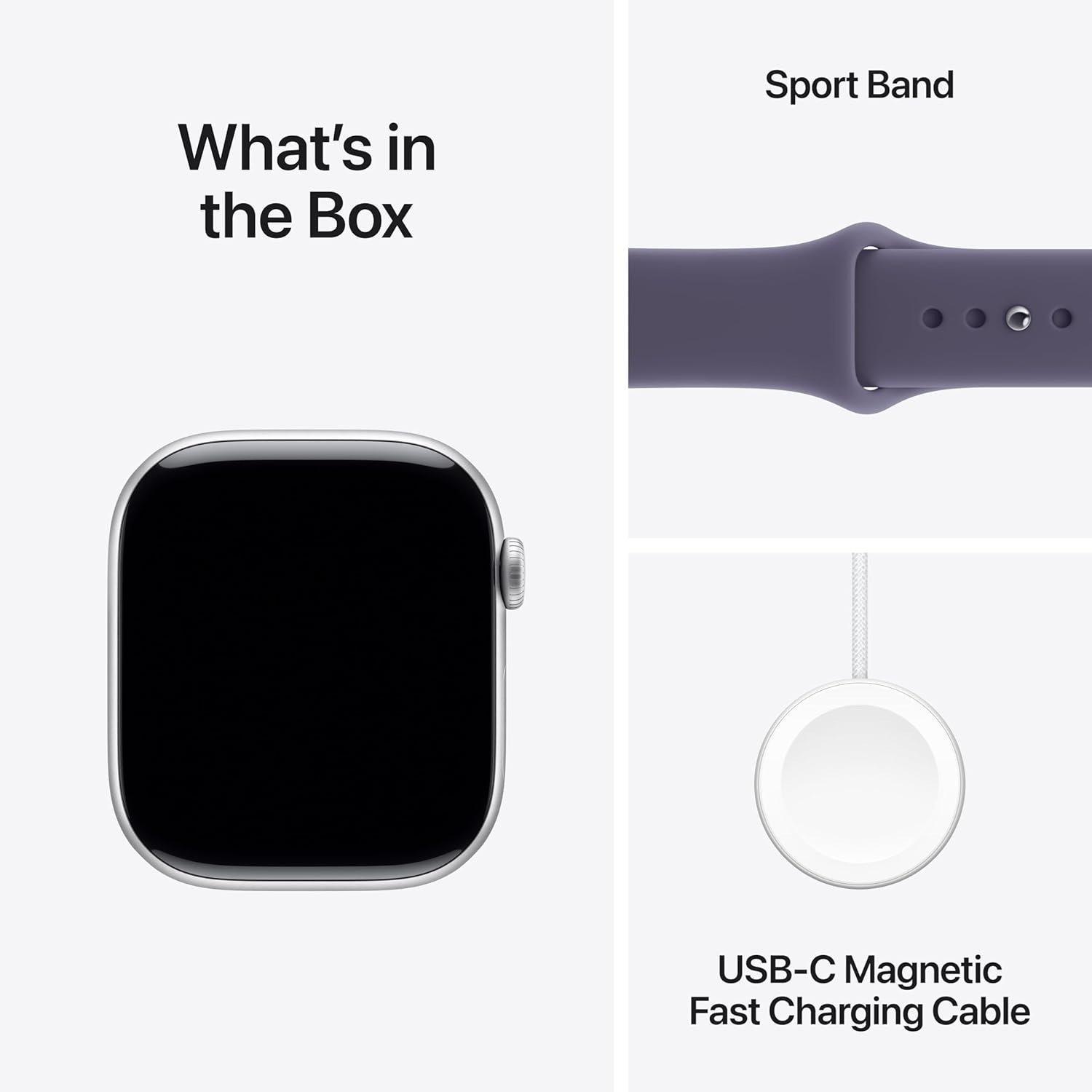 Purple Fog - Apple - Watch Series 11 GPS 46mm Aluminium Sport Band M/L - 5