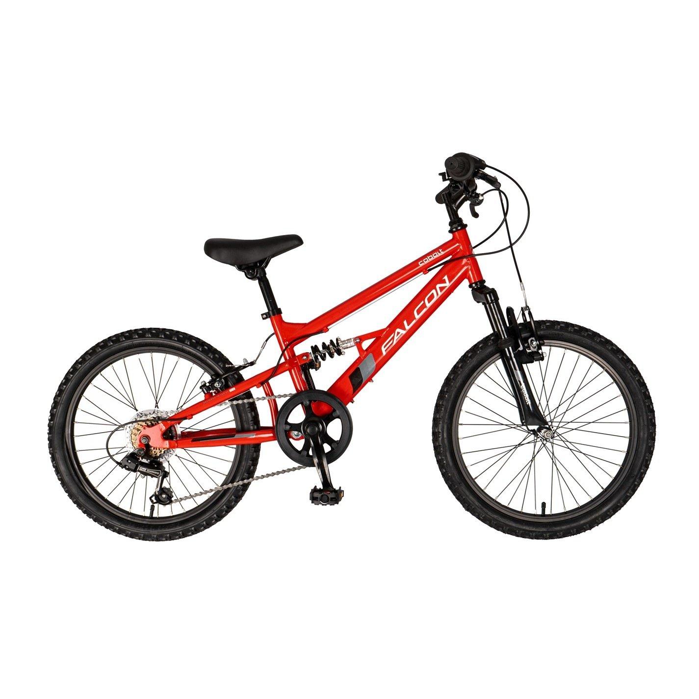 Red - Falcon Enamelware - Falcon Cobalt 20 Kids Mountain Bike - 1