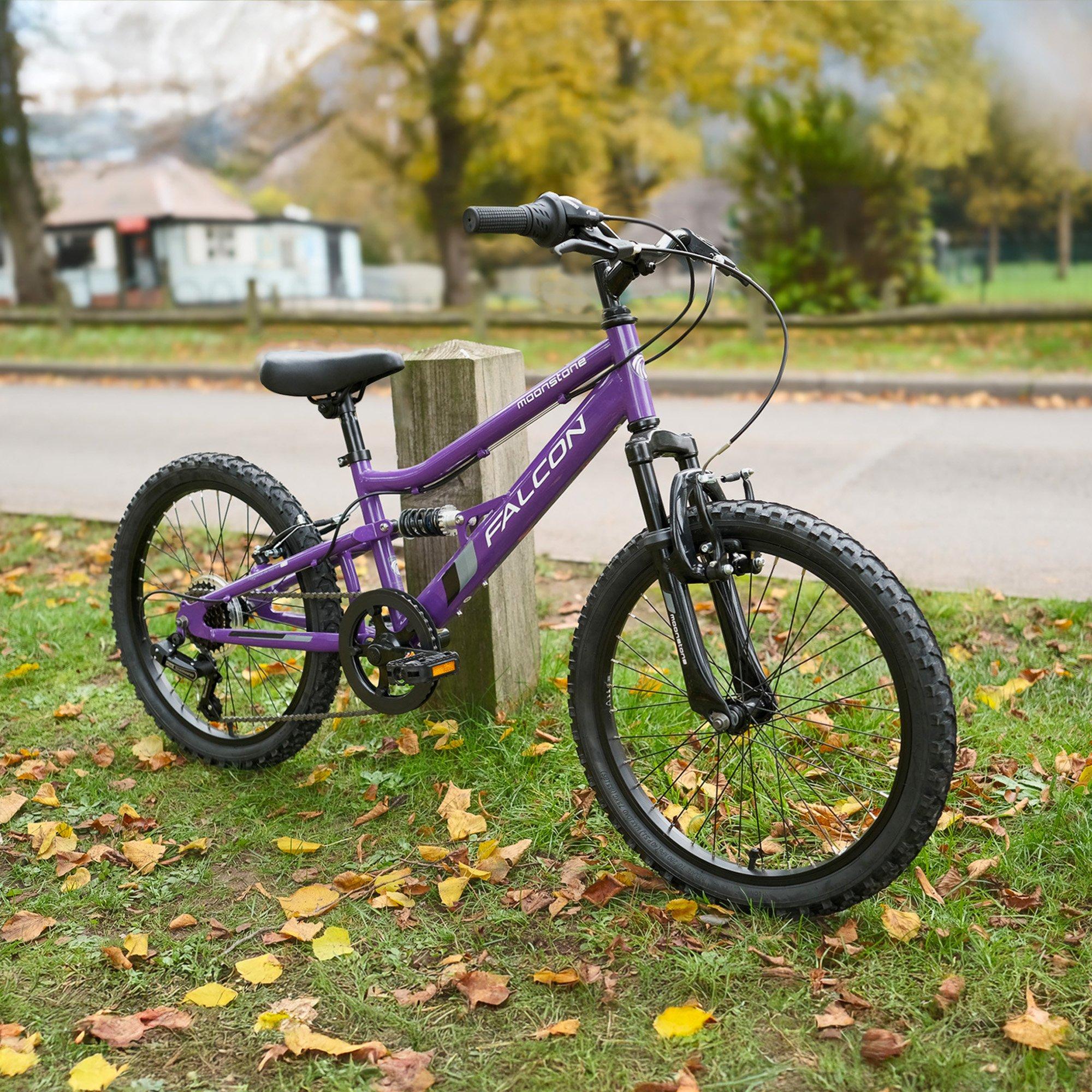 Purple - Falcon Enamelware - Falcon Moonstone 20 Kids Mountain Bike - 2