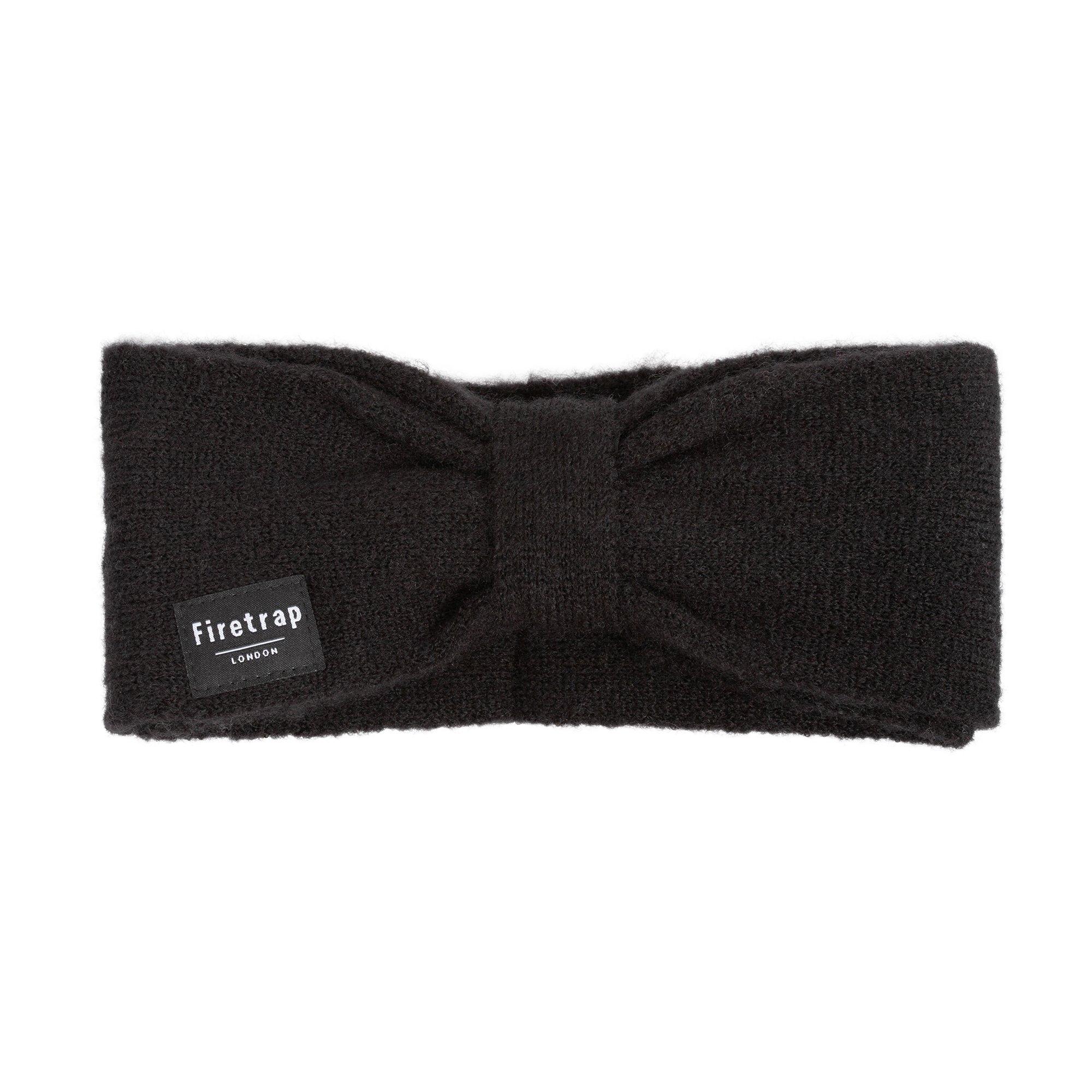 Zwart - Firetrap - Knit Headband - 1