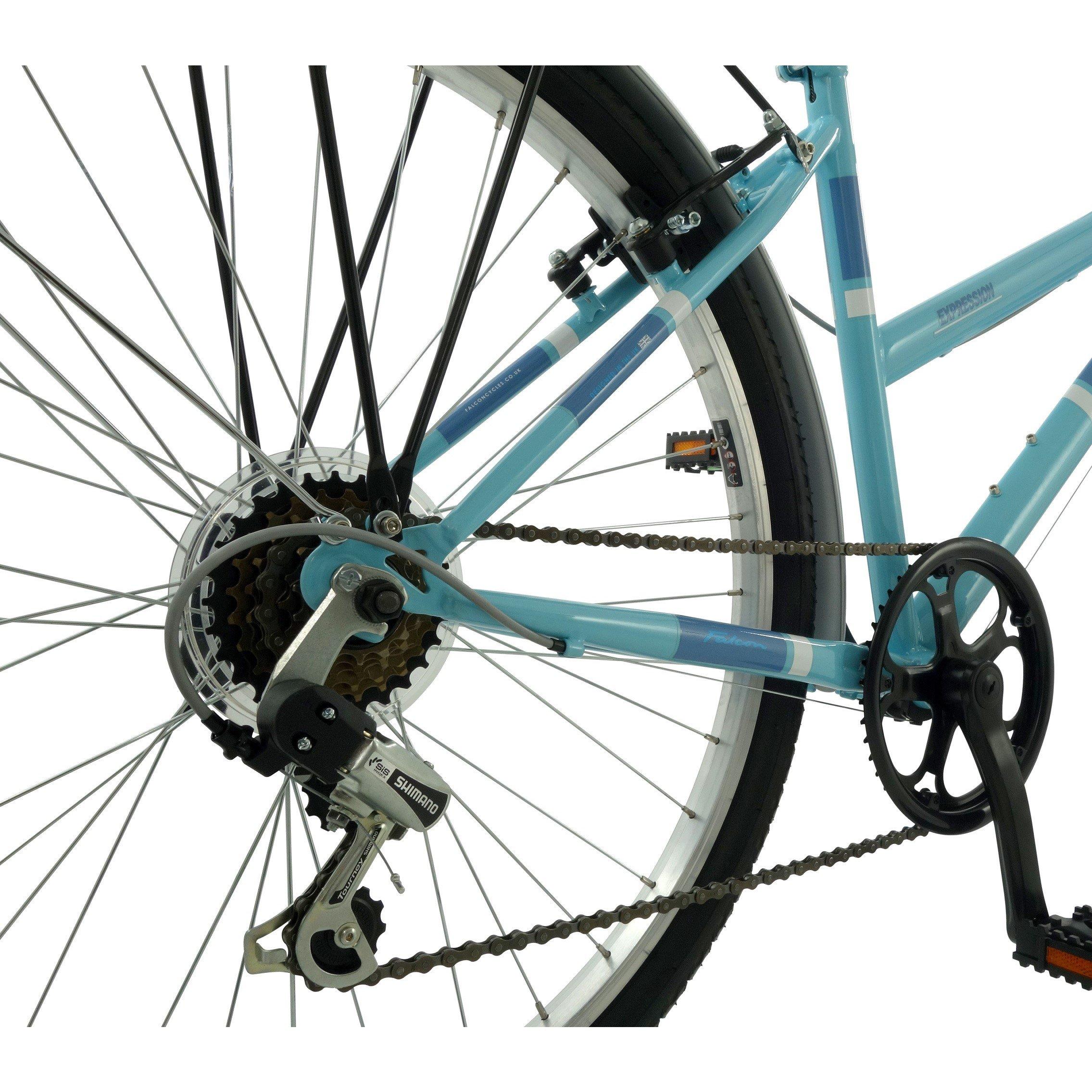 Sky Blue - Falcon Cycles - Falcon Expression Hybrid Bike - 2