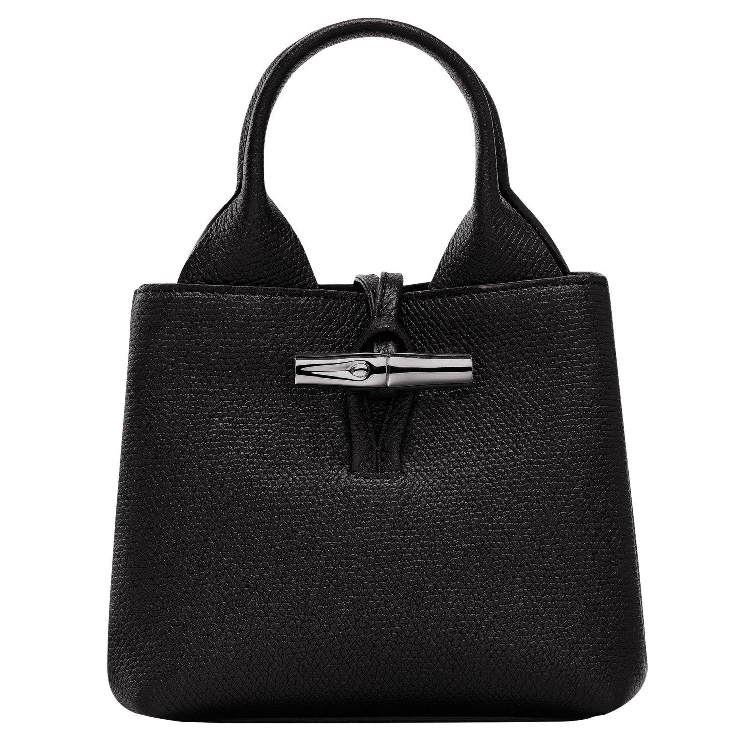 Black - Longchamp - Women's Top Handle Bag - 1