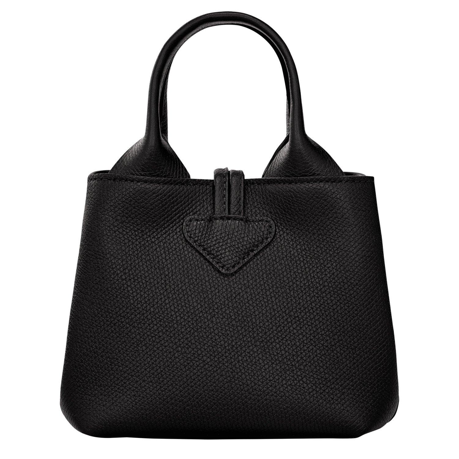 Black - Longchamp - Women's Top Handle Bag - 2
