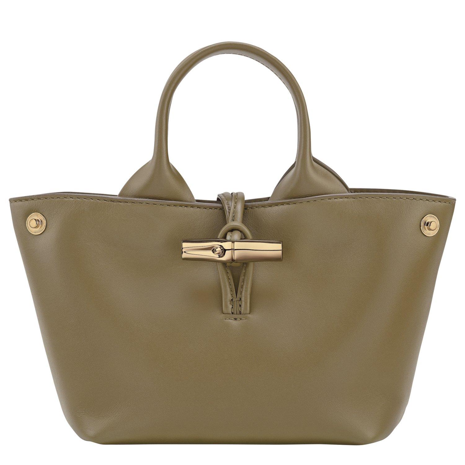 Olive - Longchamp - Le Roseau XS Handbag - 4