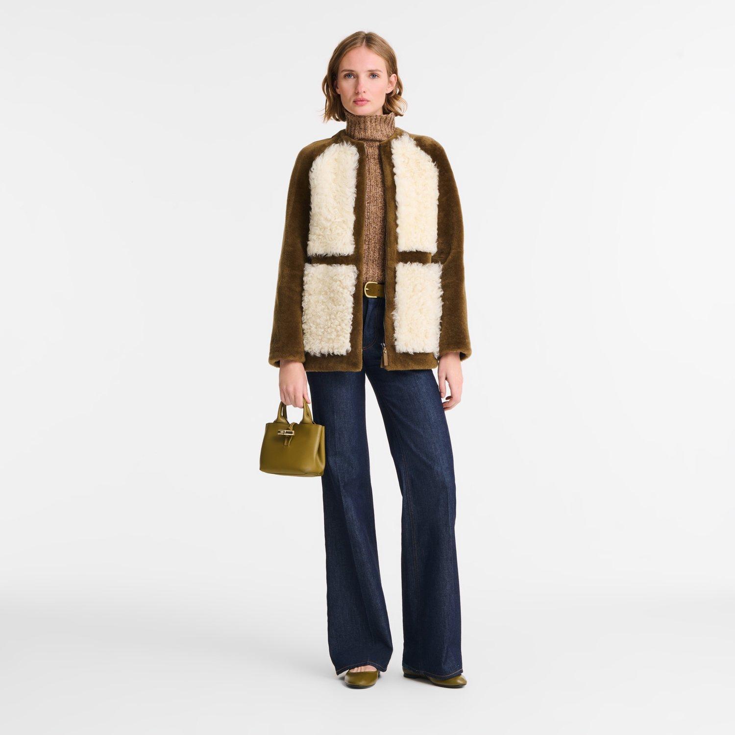 Olive - Longchamp - Le Roseau XS Handbag - 6