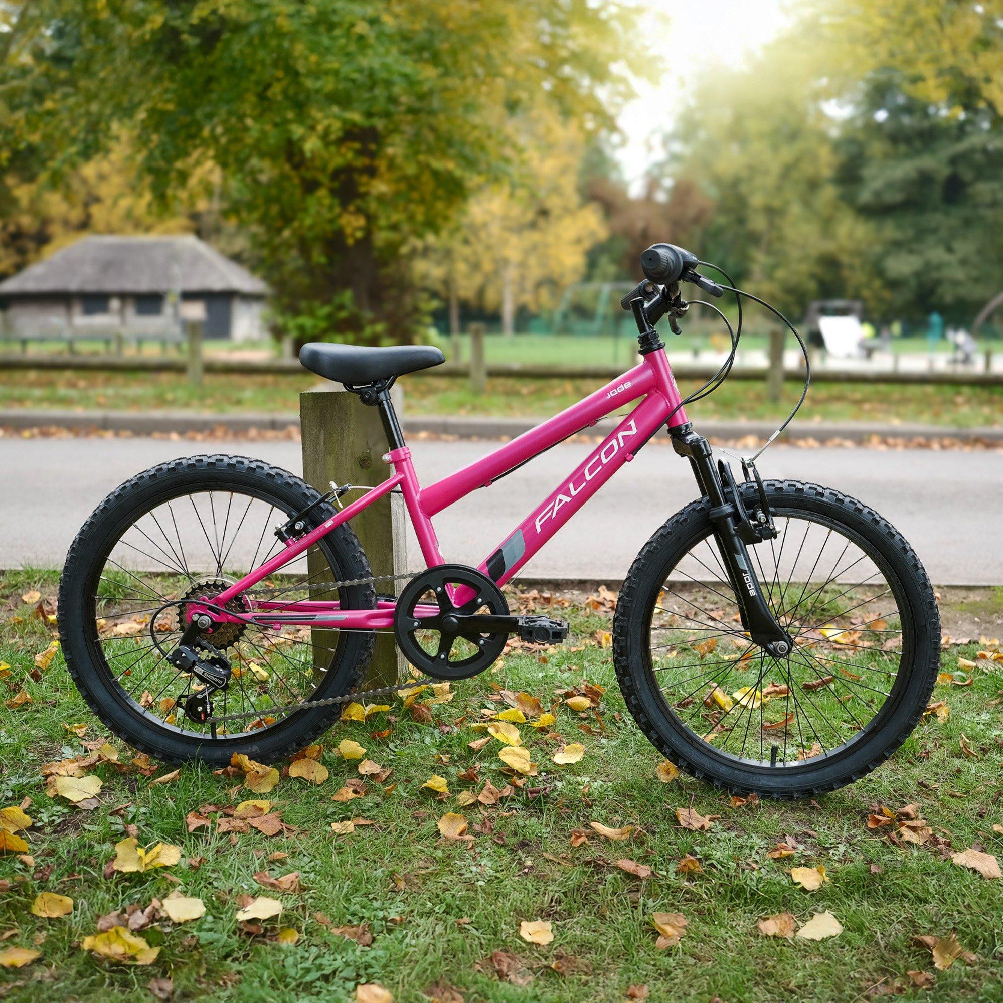 Pink - Falcon Cycles - Falcon Jade 20 Kids Mountain Bike - 3