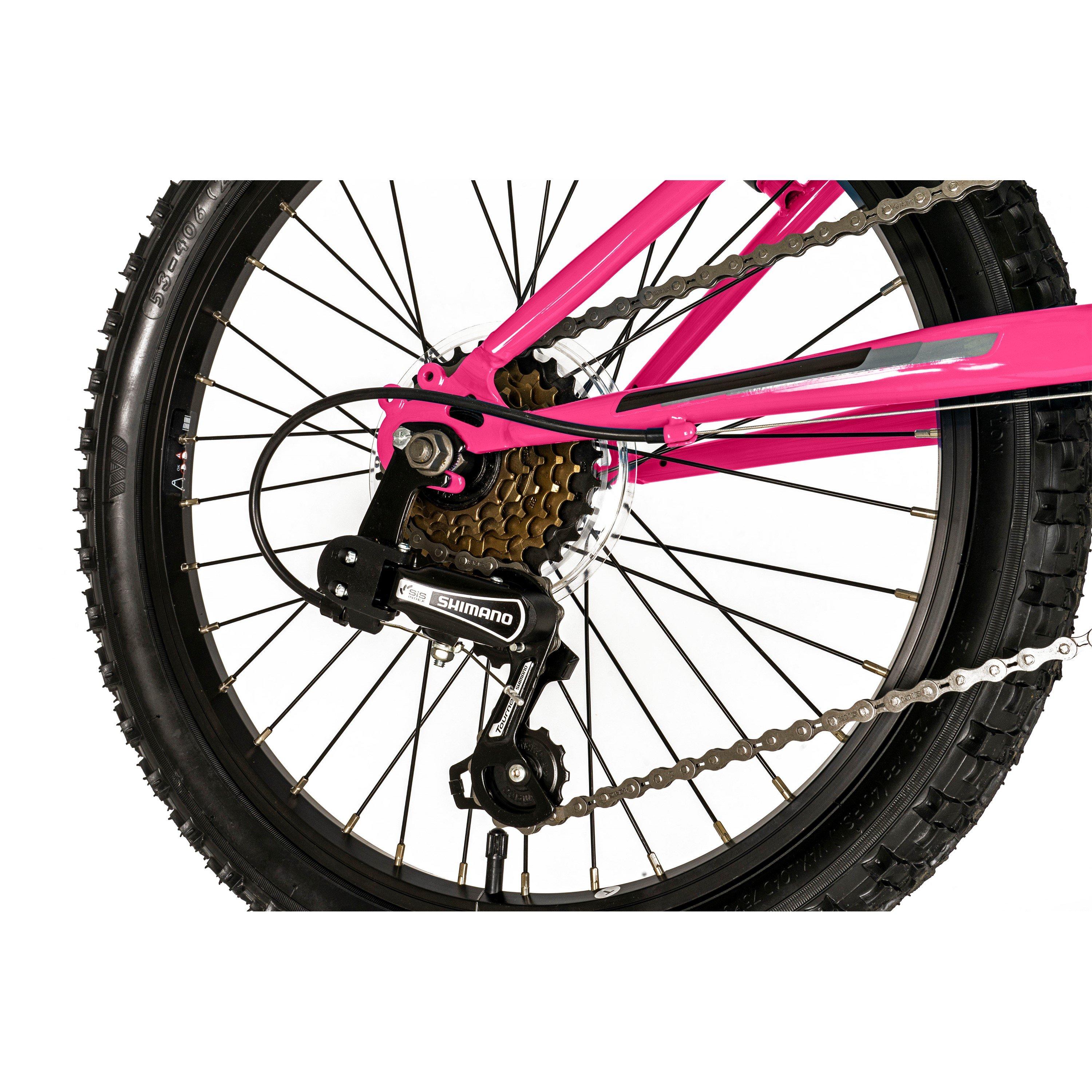 Pink - Falcon Cycles - Falcon Jade 20 Kids Mountain Bike - 4