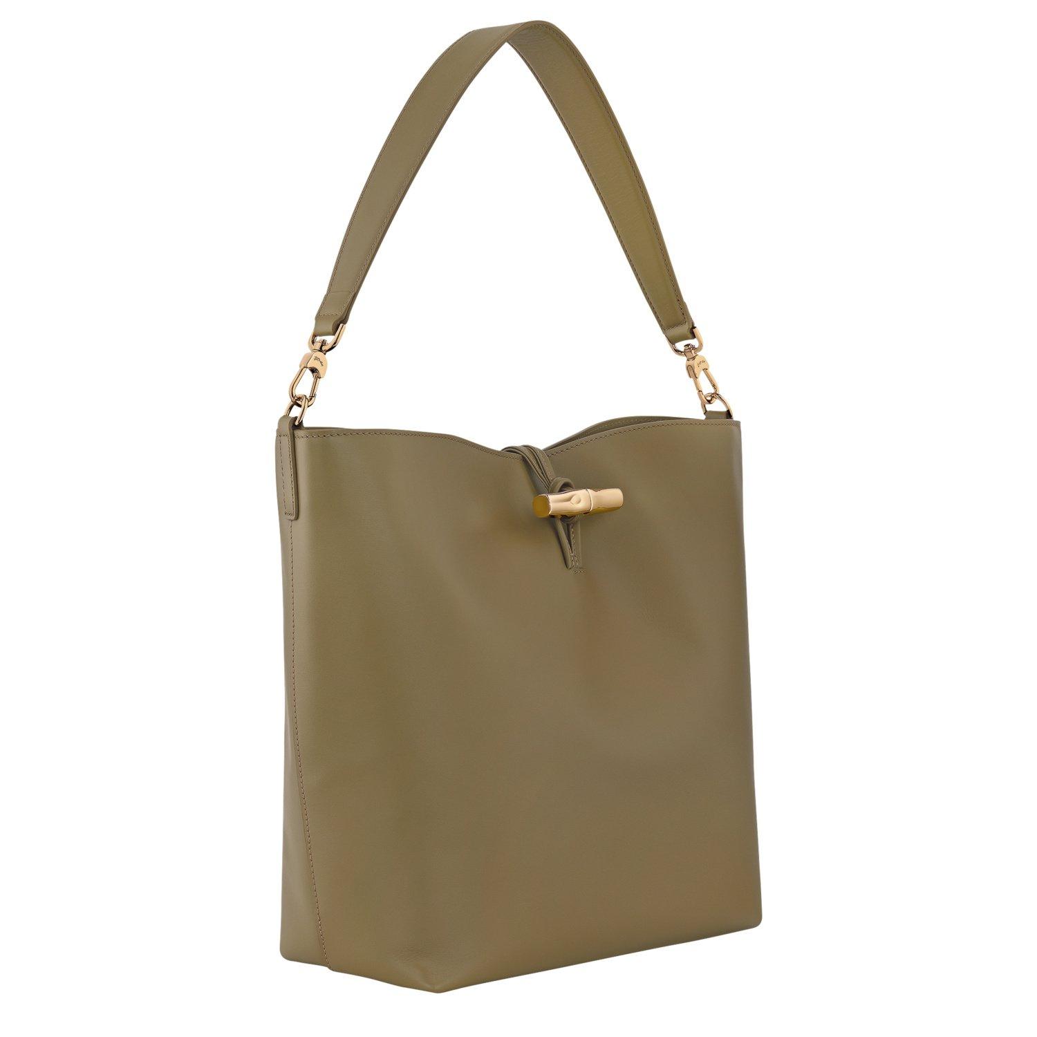 Olive - Longchamp - Women's Hobo Bag - 3