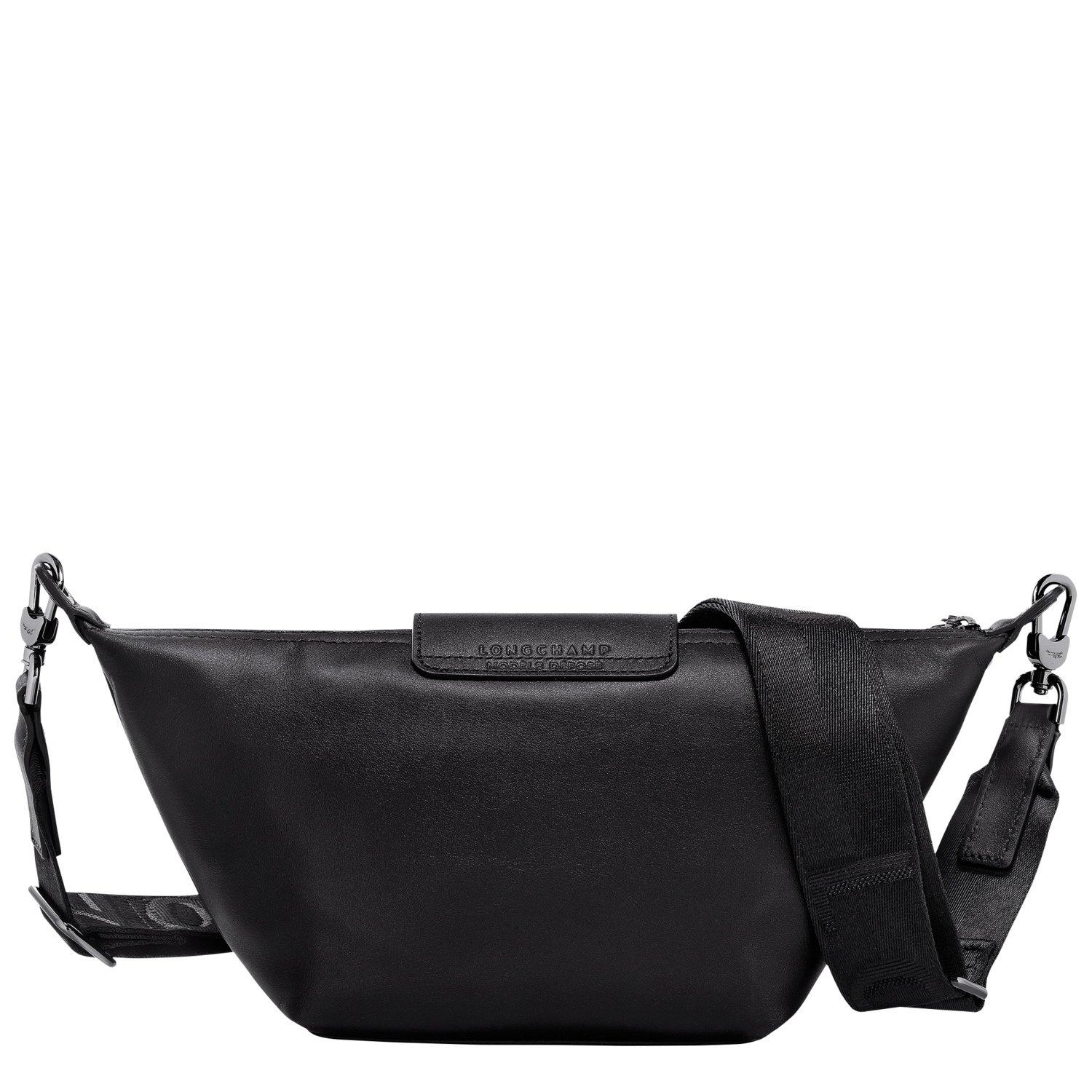 Black - Longchamp - Women's Crossbody Bag - 2