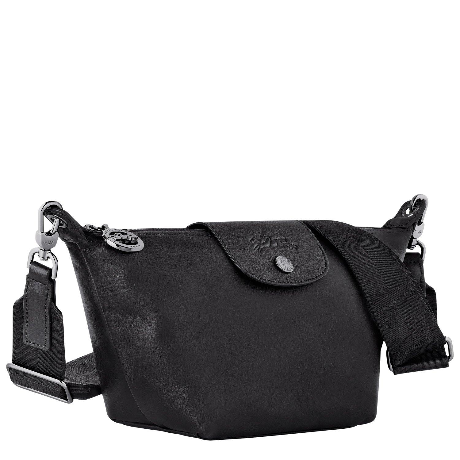 Black - Longchamp - Women's Crossbody Bag - 4
