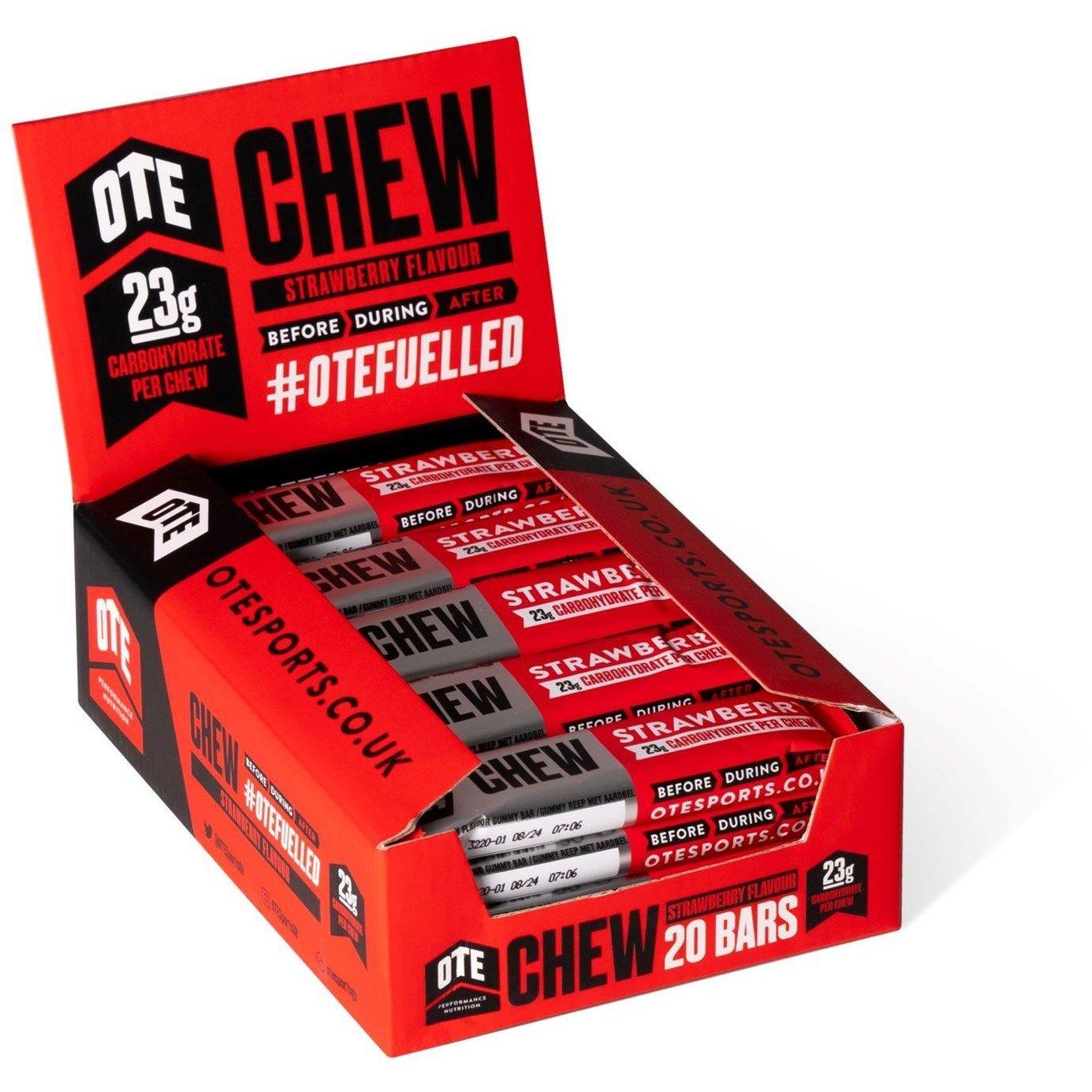 Unflavoured - OTE - Vegan Energy Chews (20 x 30g Chews) - 1