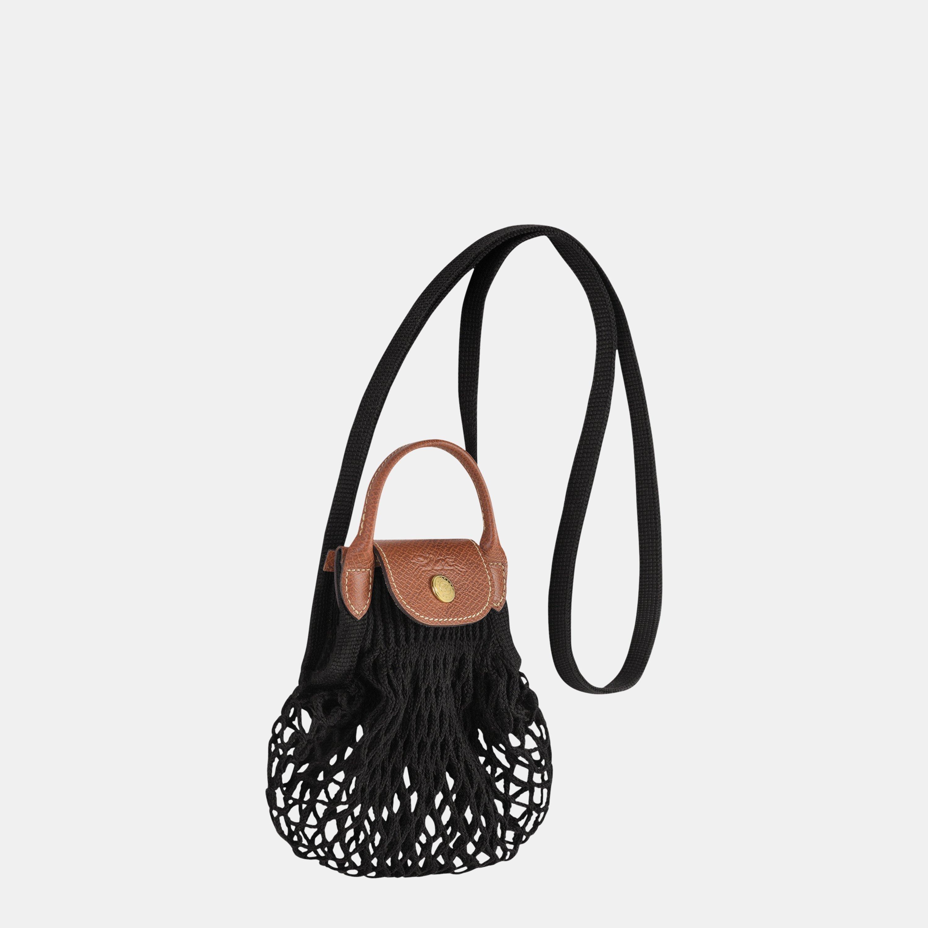 Black - Longchamp - Women's LCP Filet Cross Body Bags - 3