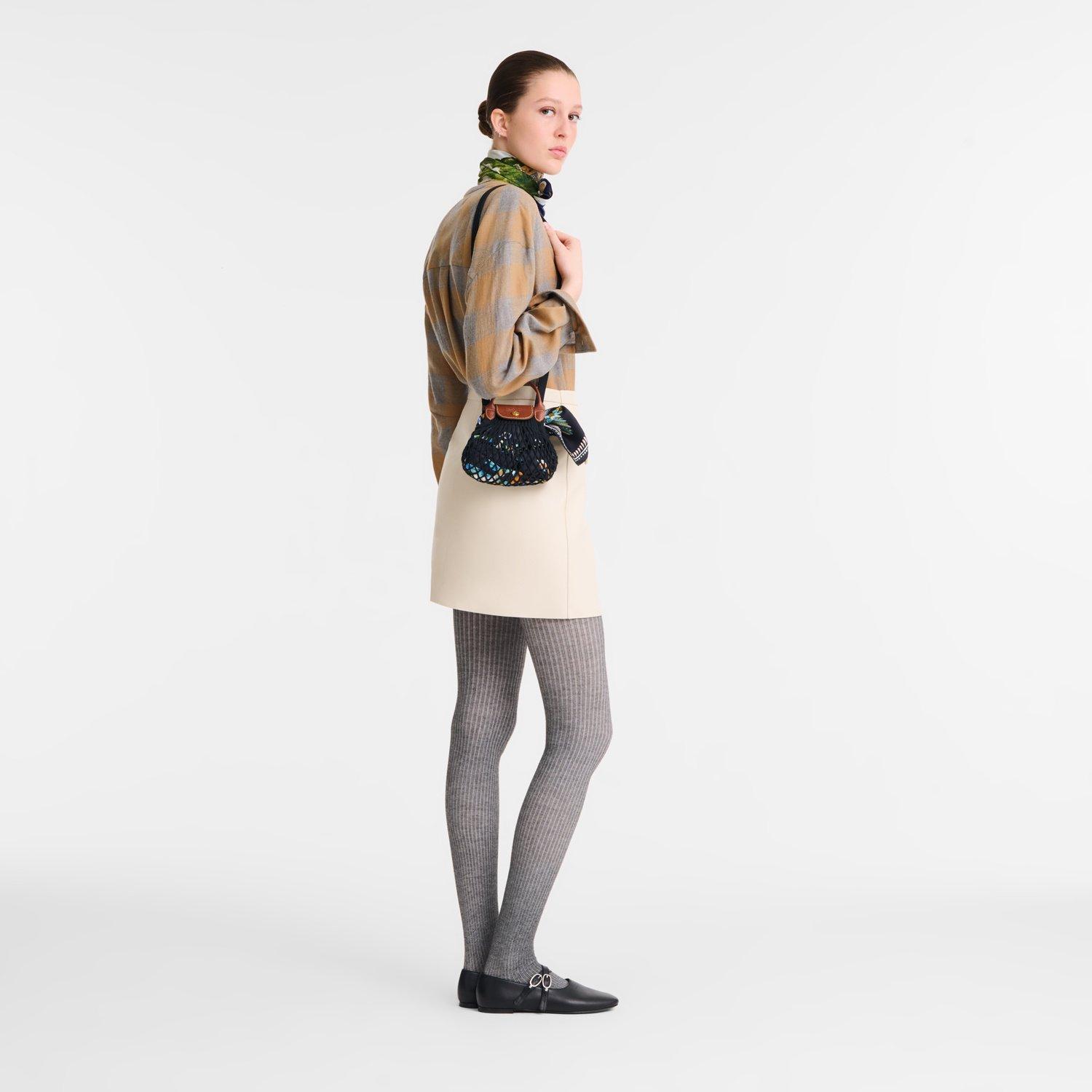 Black - Longchamp - Women's LCP Filet Cross Body Bags - 4