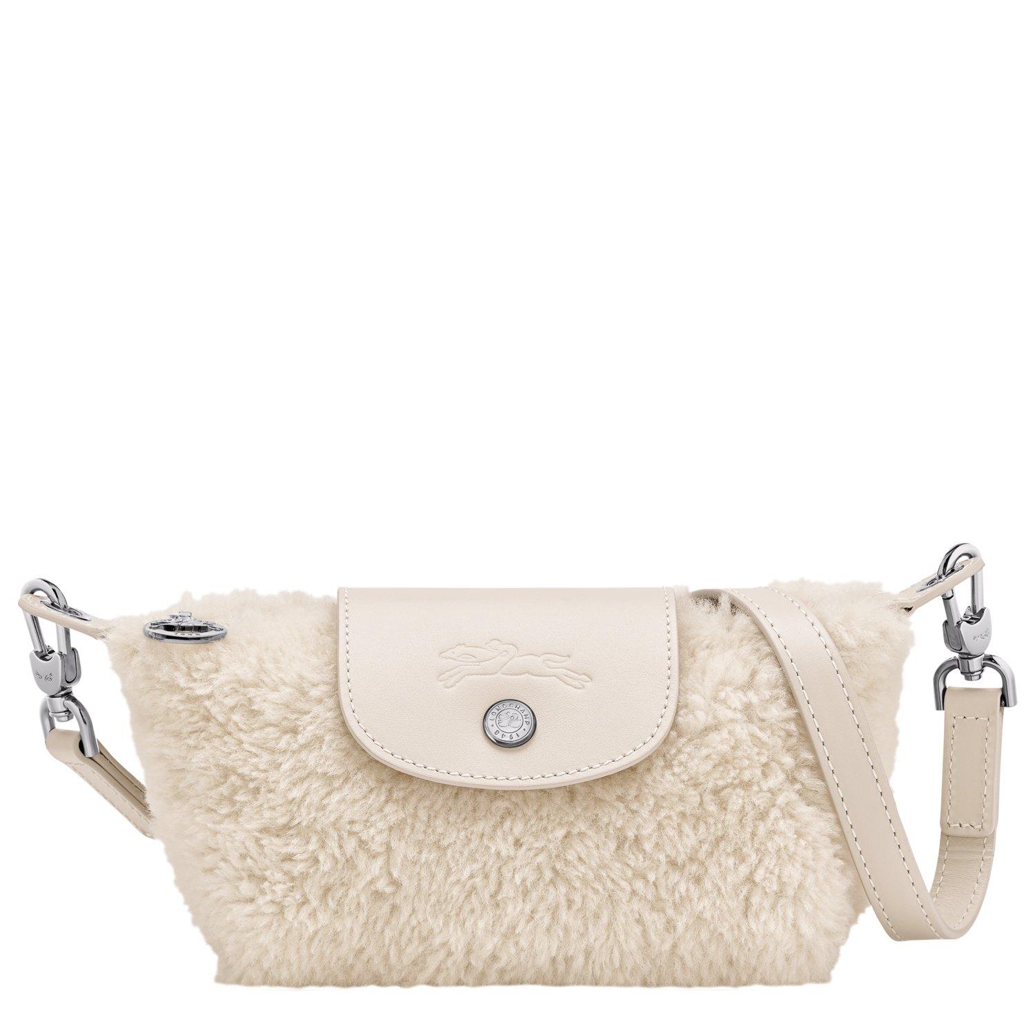 Ecru - Longchamp - Women's LCP Pouch Cross Body Bags - 1